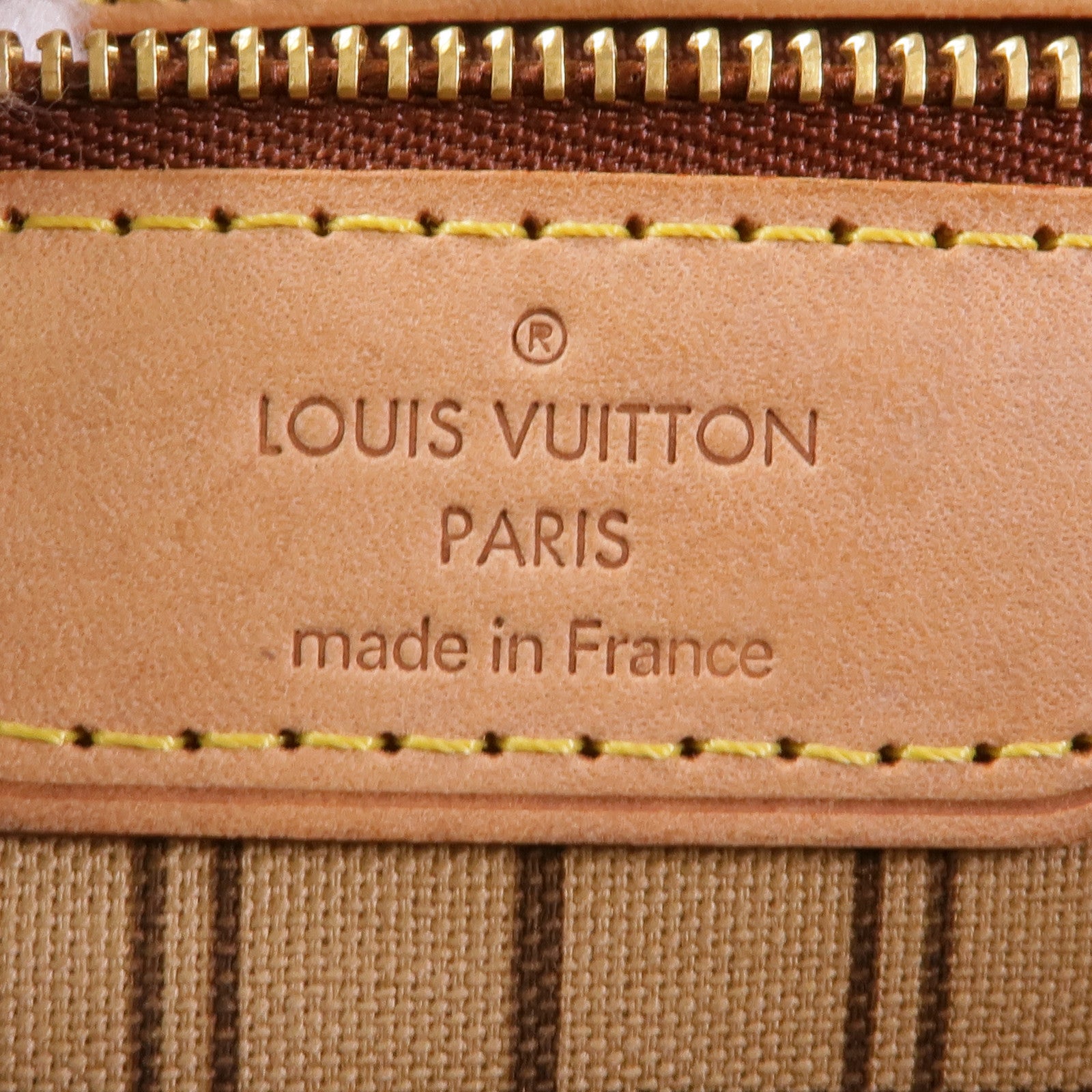 LOUIS VUITTON Monogram Neverfull PM金扣肩背袋
