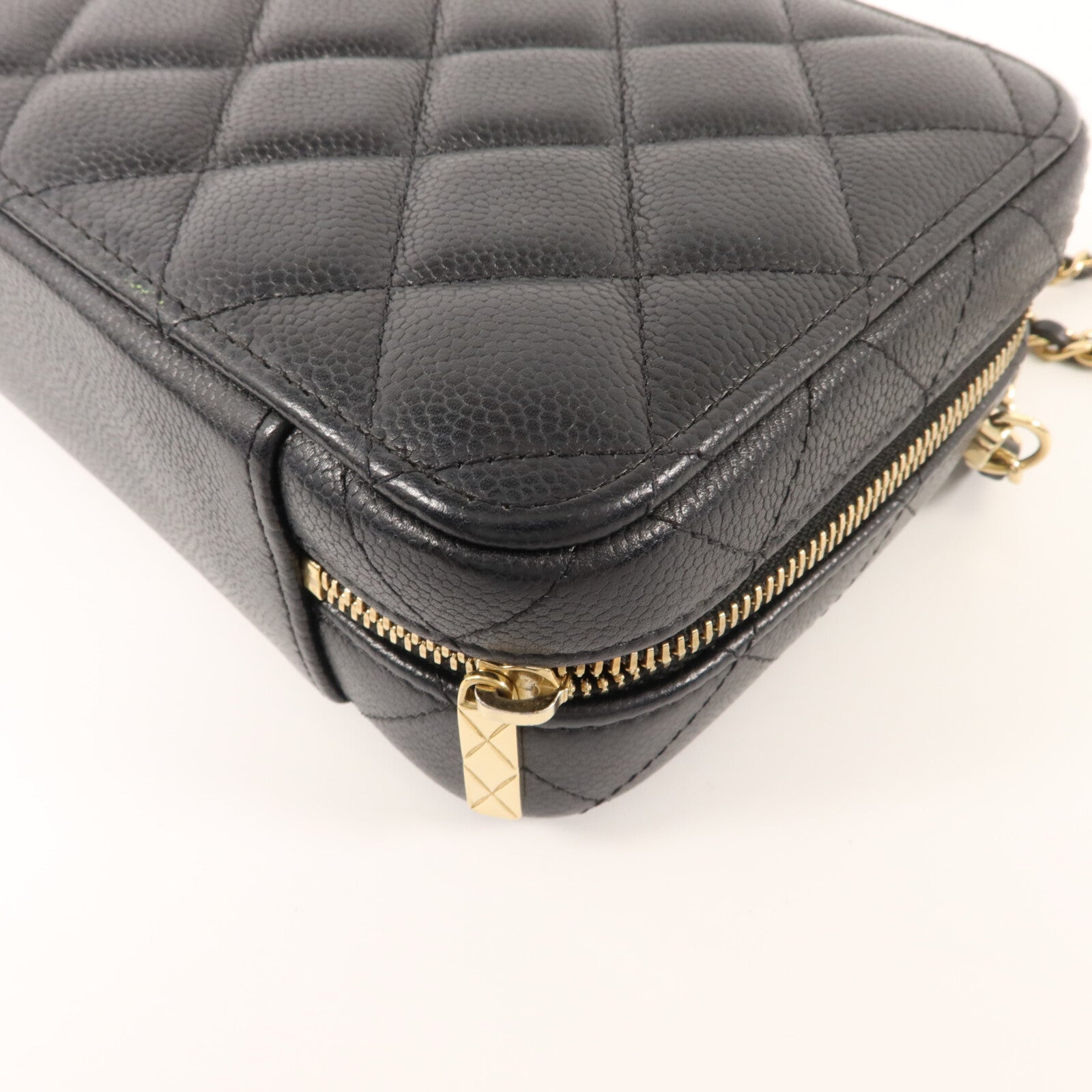 CHANEL 牛皮皮革Top Handle Vanity Case手挽肩背兩用袋
