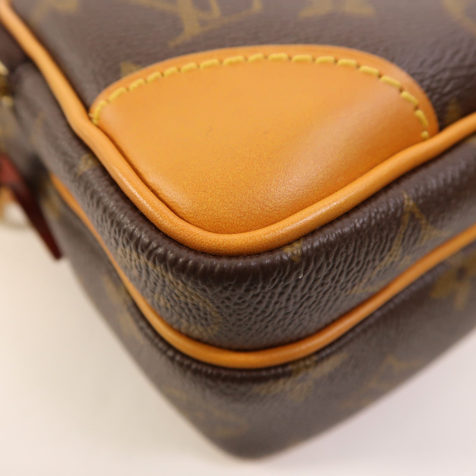 LOUIS VUITTON Monogram Nil金扣手挽肩背兩用袋
