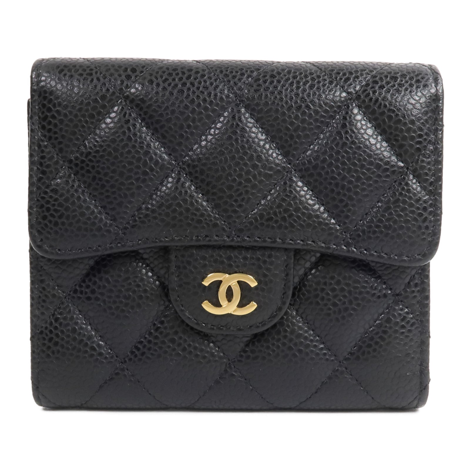 CHANEL 牛皮皮革Classic Small Flap Wallet錢包