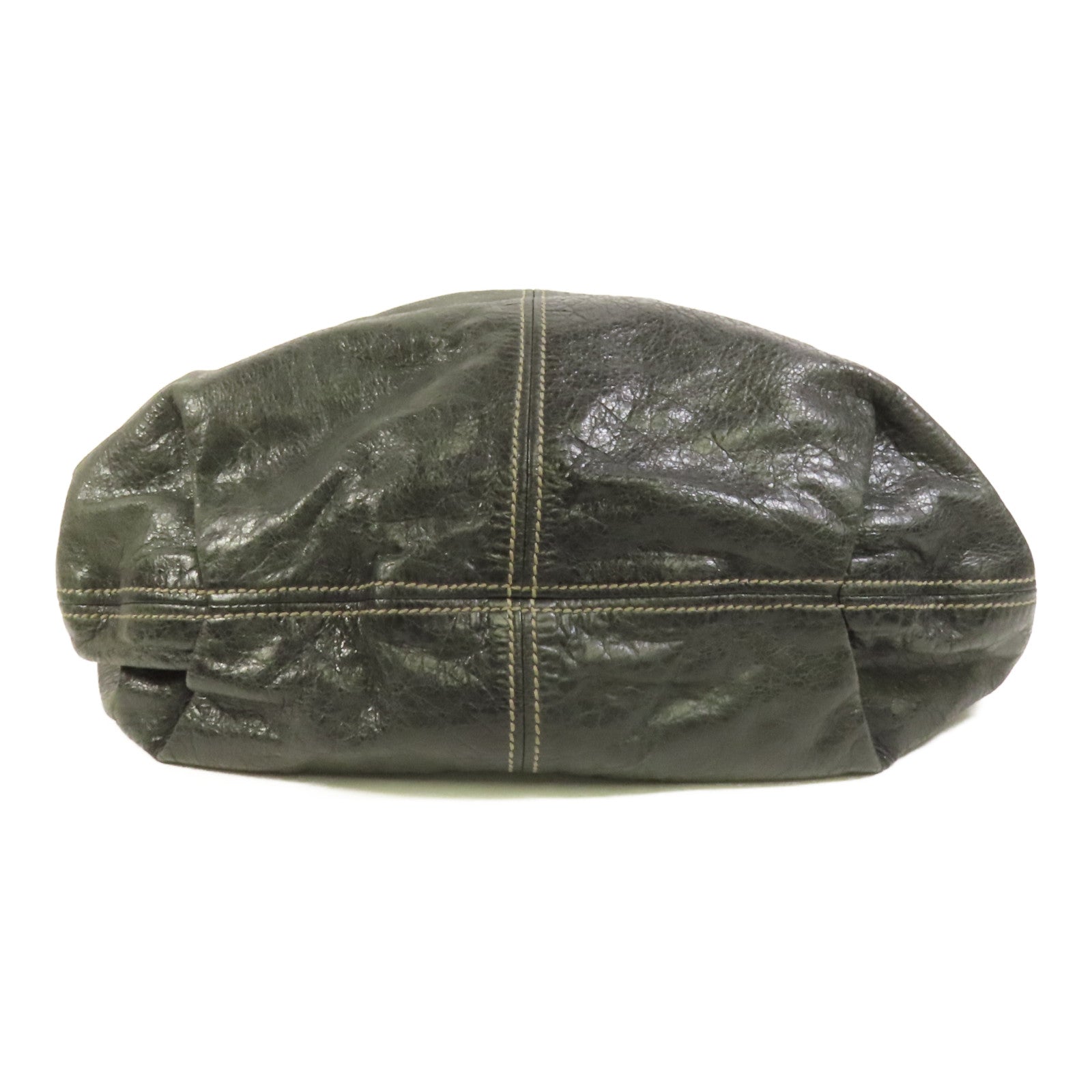 Miu Miu 牛皮皮革Shoulder Bag金扣手挽肩背兩用袋