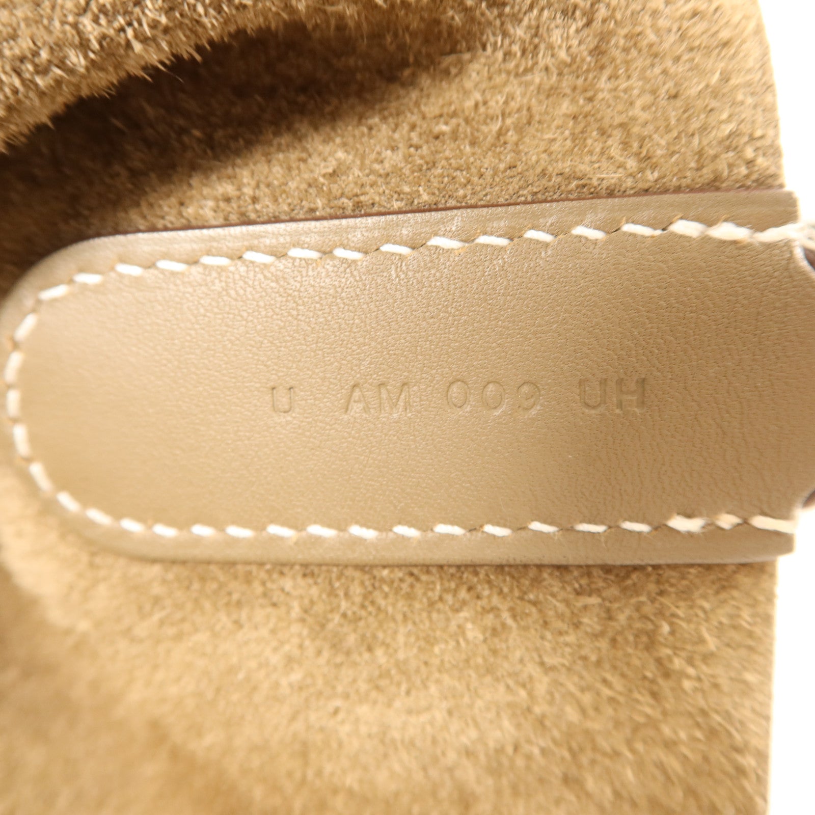 HERMES Clemence皮革In The Loop 23銀扣手挽袋Etoupe