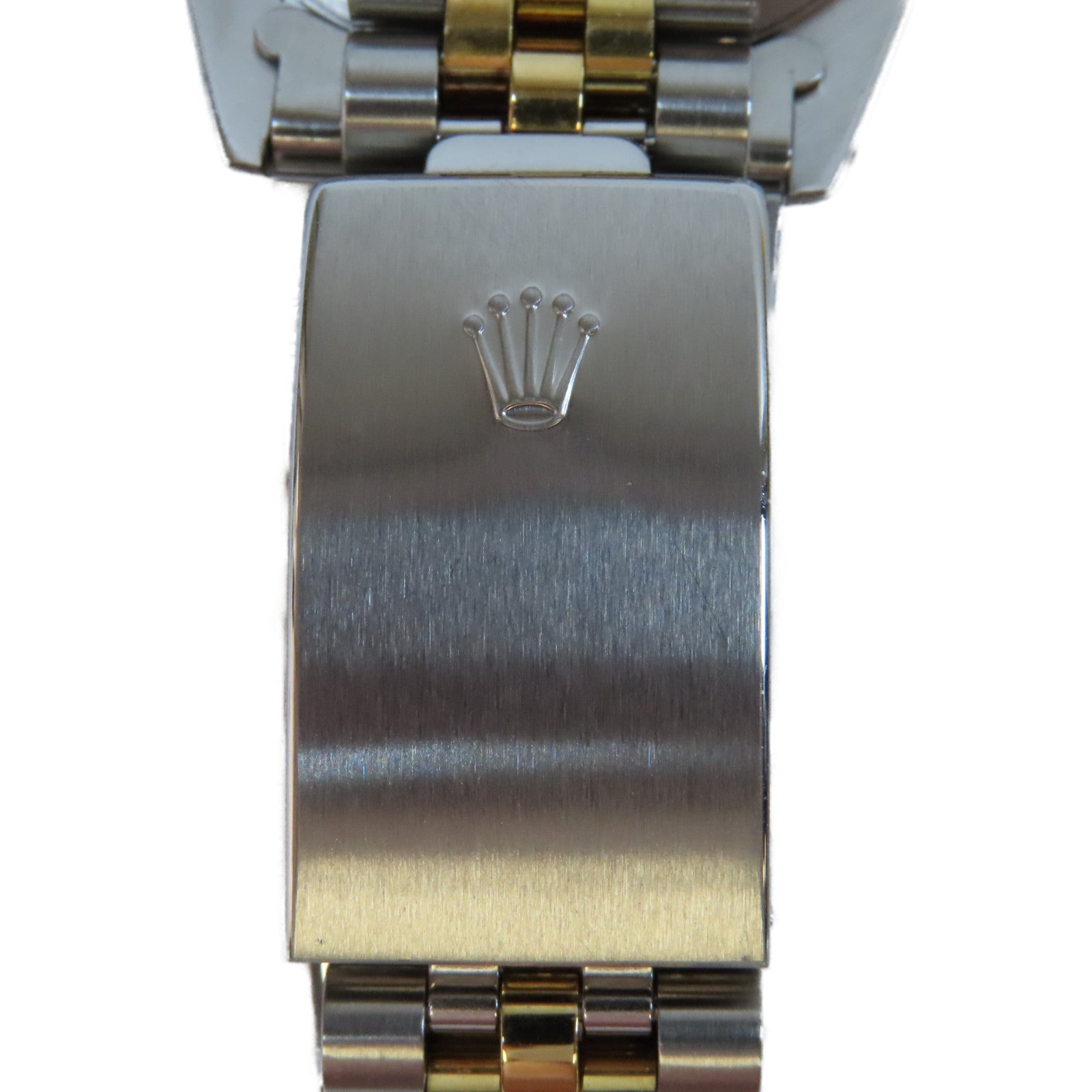 ROLEX Datejust不鏽鋼/18K黃金手錶自動機芯奶油色