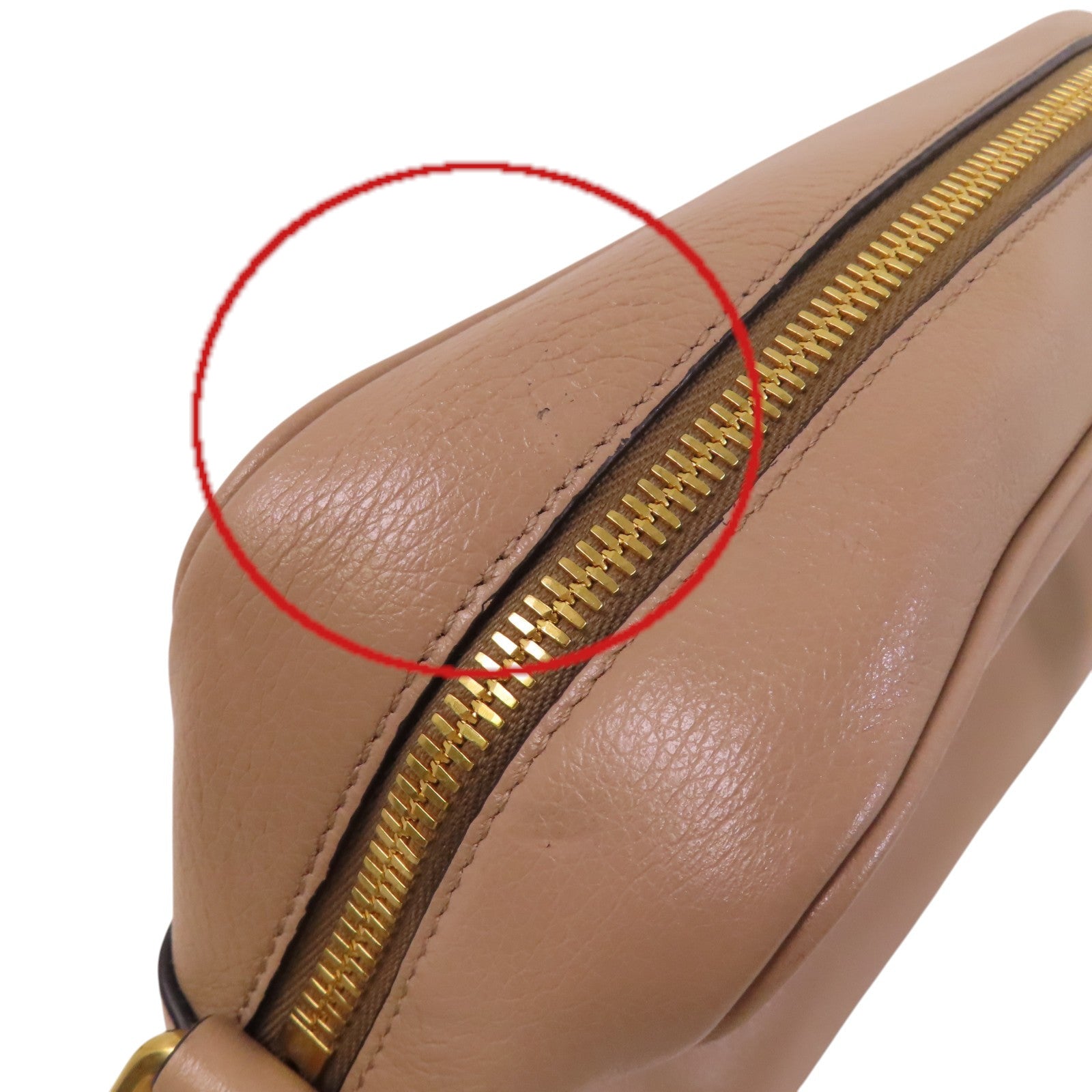 PRADA 牛皮皮革Camera Bag金扣件肩背袋