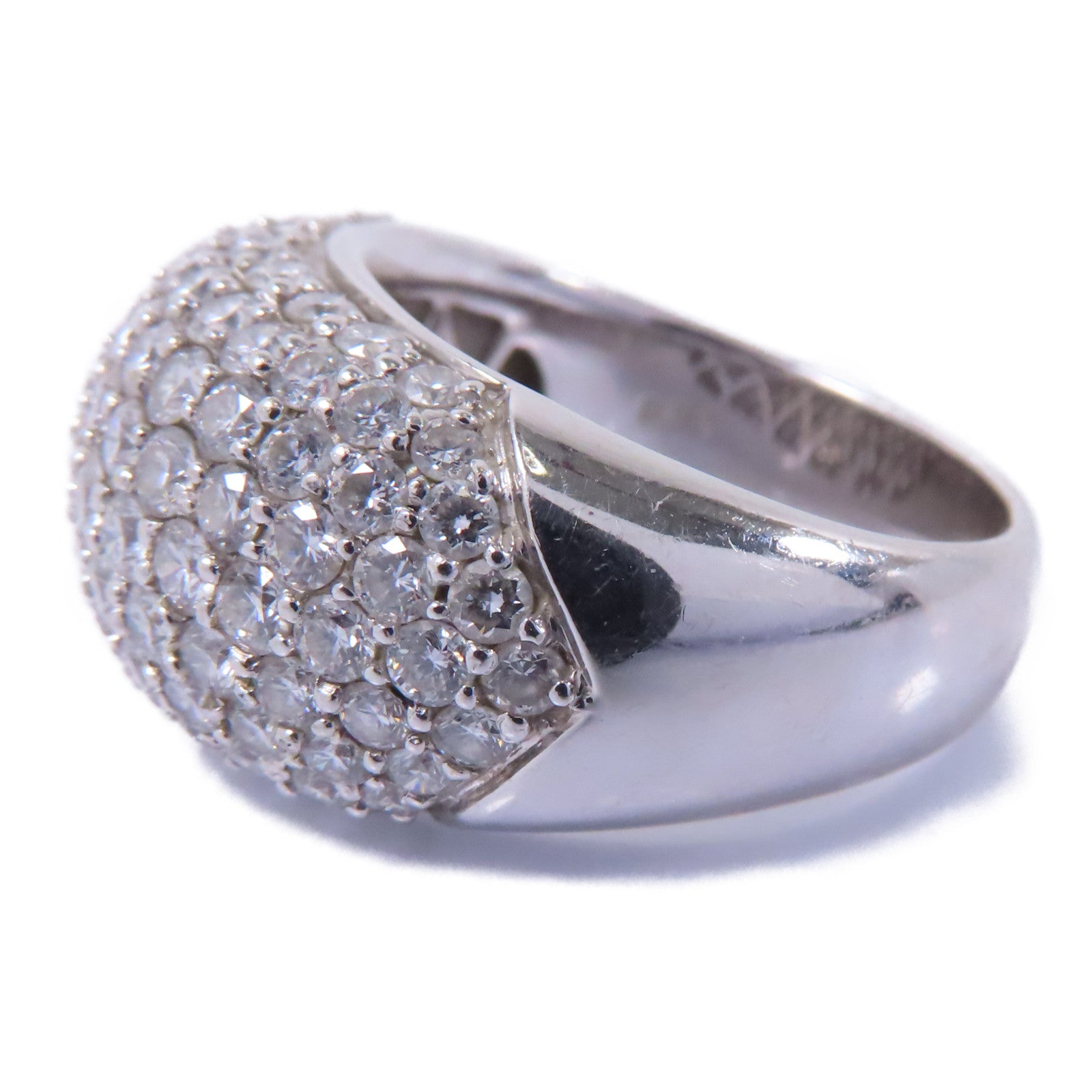 JEWELRY 【激減優惠】18K白金Diamond Ring 3.40ct鑽石戒指US#7.5