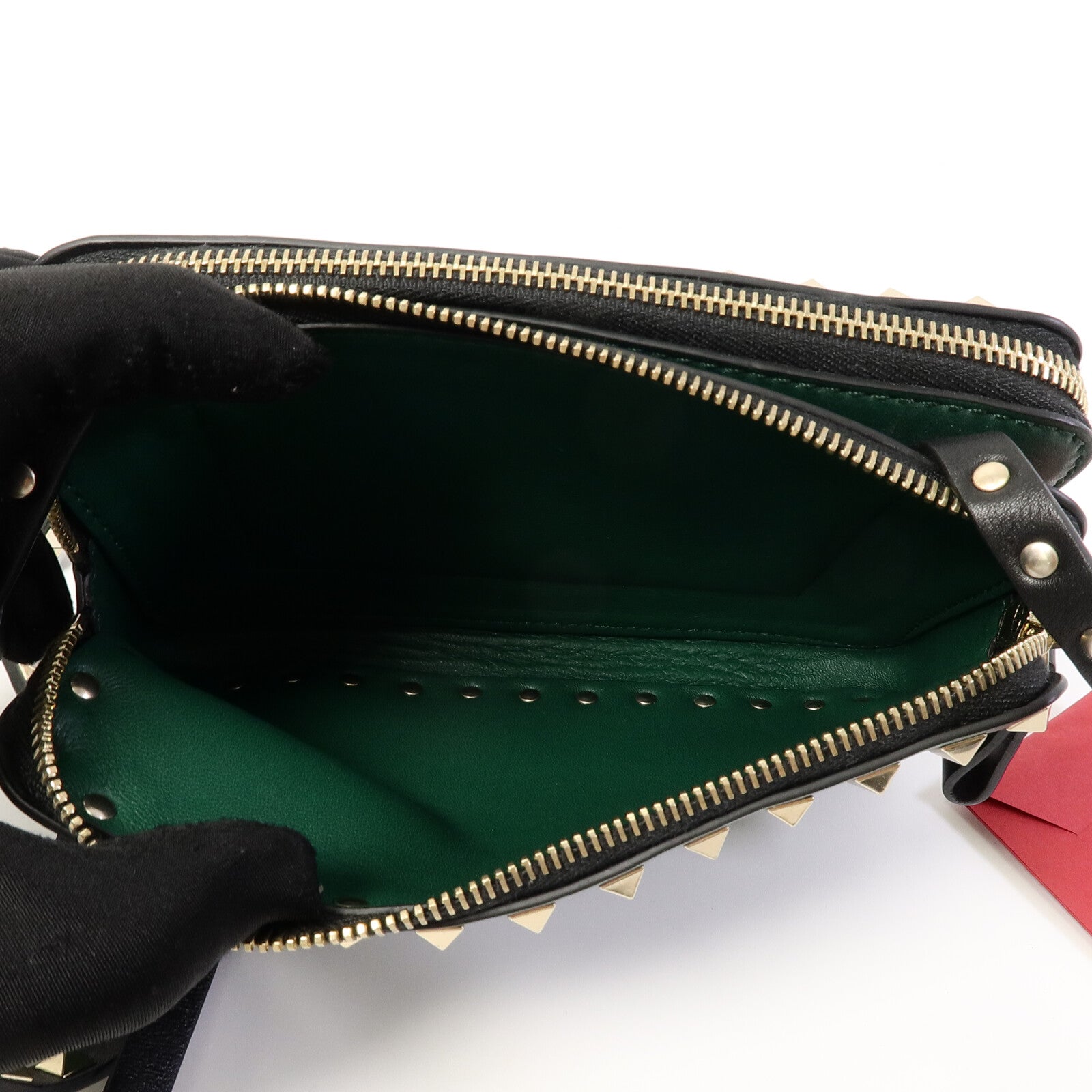 Valentino 牛皮皮革Shoulder Bag肩背袋