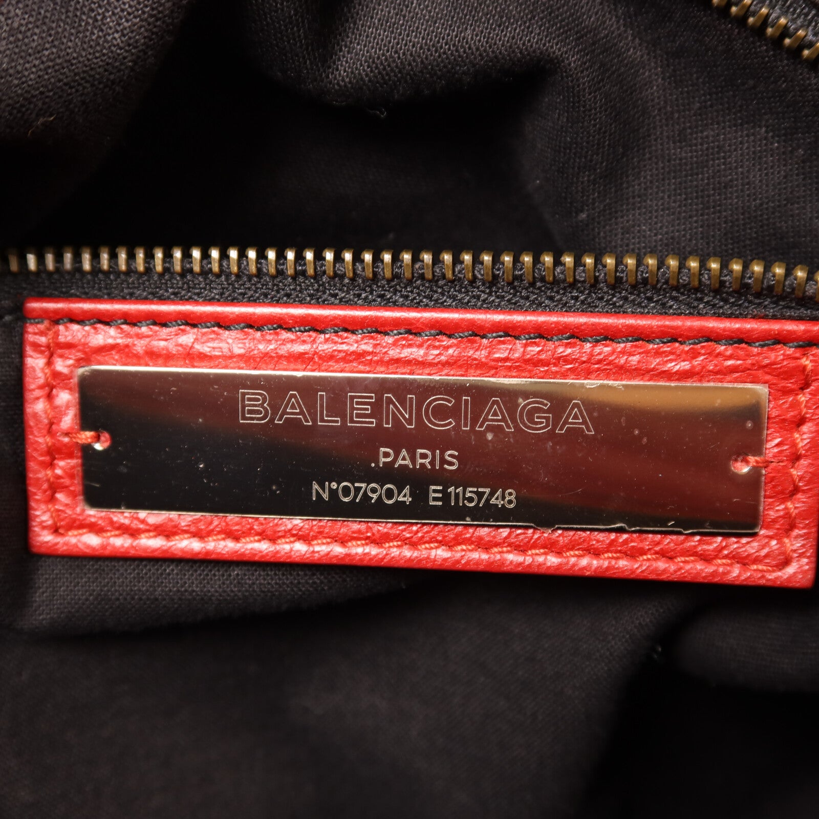 BALENCIAGA 牛皮皮革City手挽肩背兩用袋