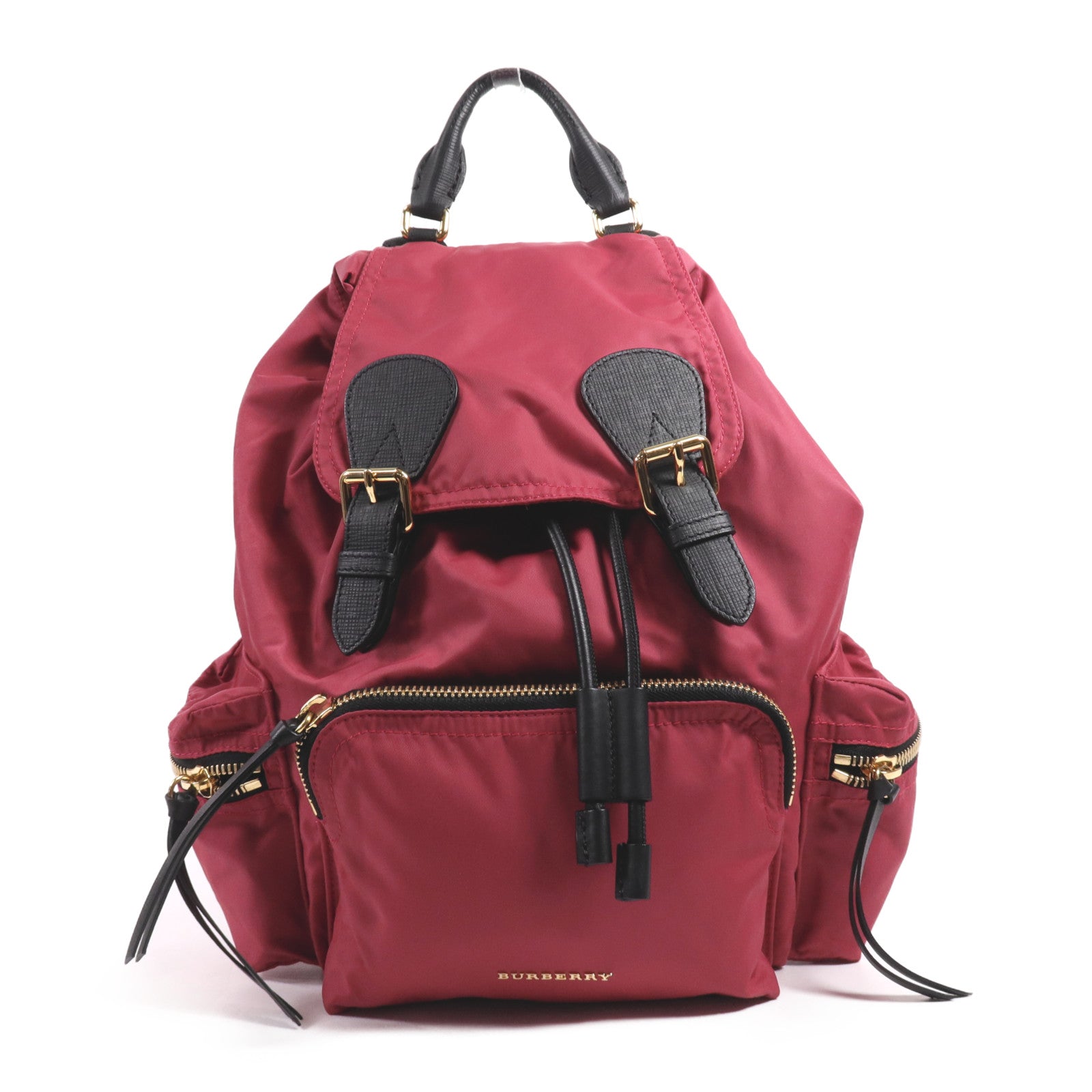 BURBERRY 尼龍Backpack金扣背包