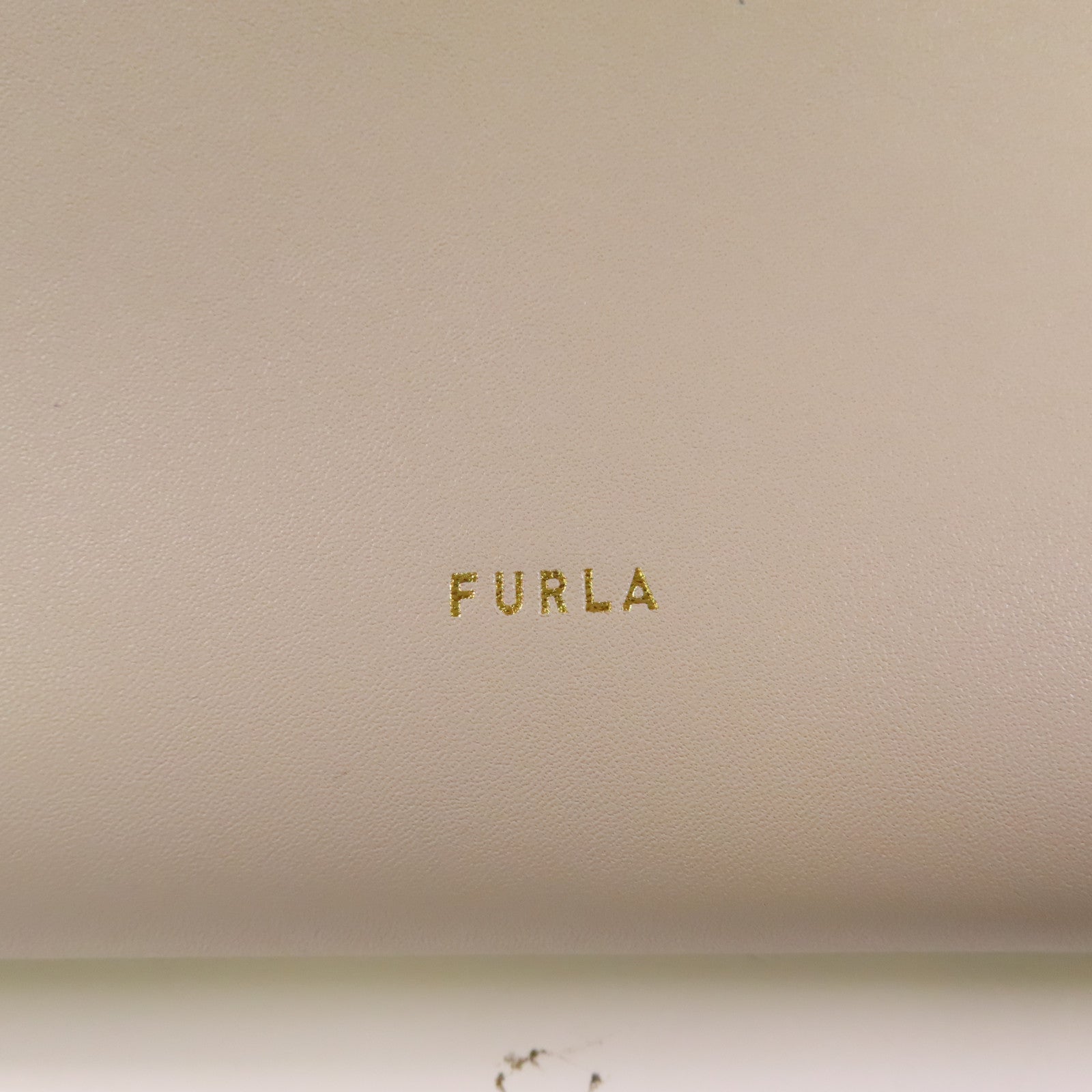 Furla 牛皮皮革Shoulder Bag金扣肩背袋