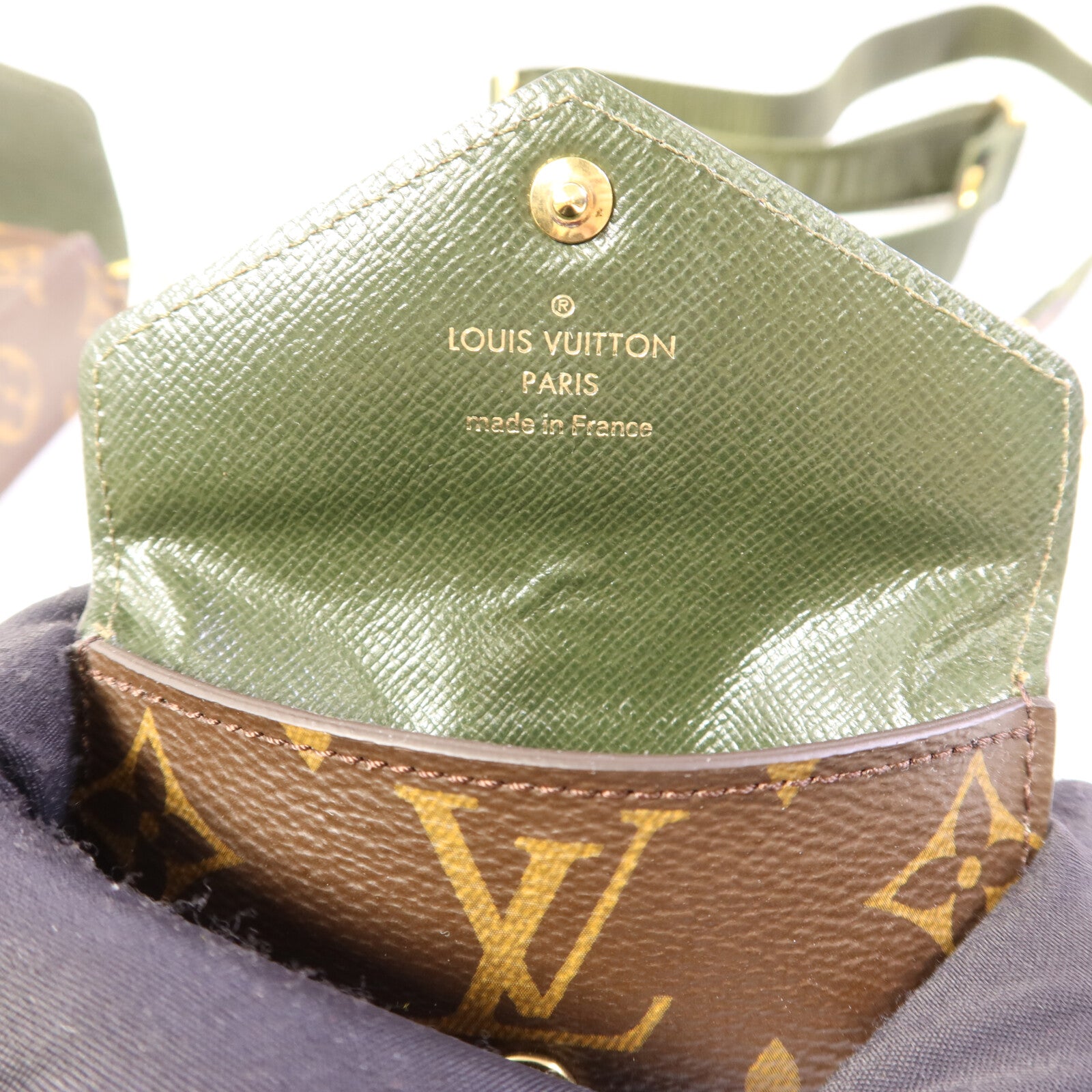 LOUIS VUITTON Monogram Felicie Strap & Go金扣肩背袋