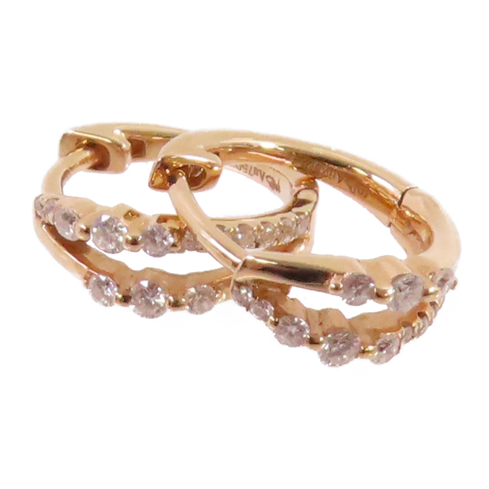 JEWELRY 18K玫瑰金/鑽石Diamond Earrings耳環