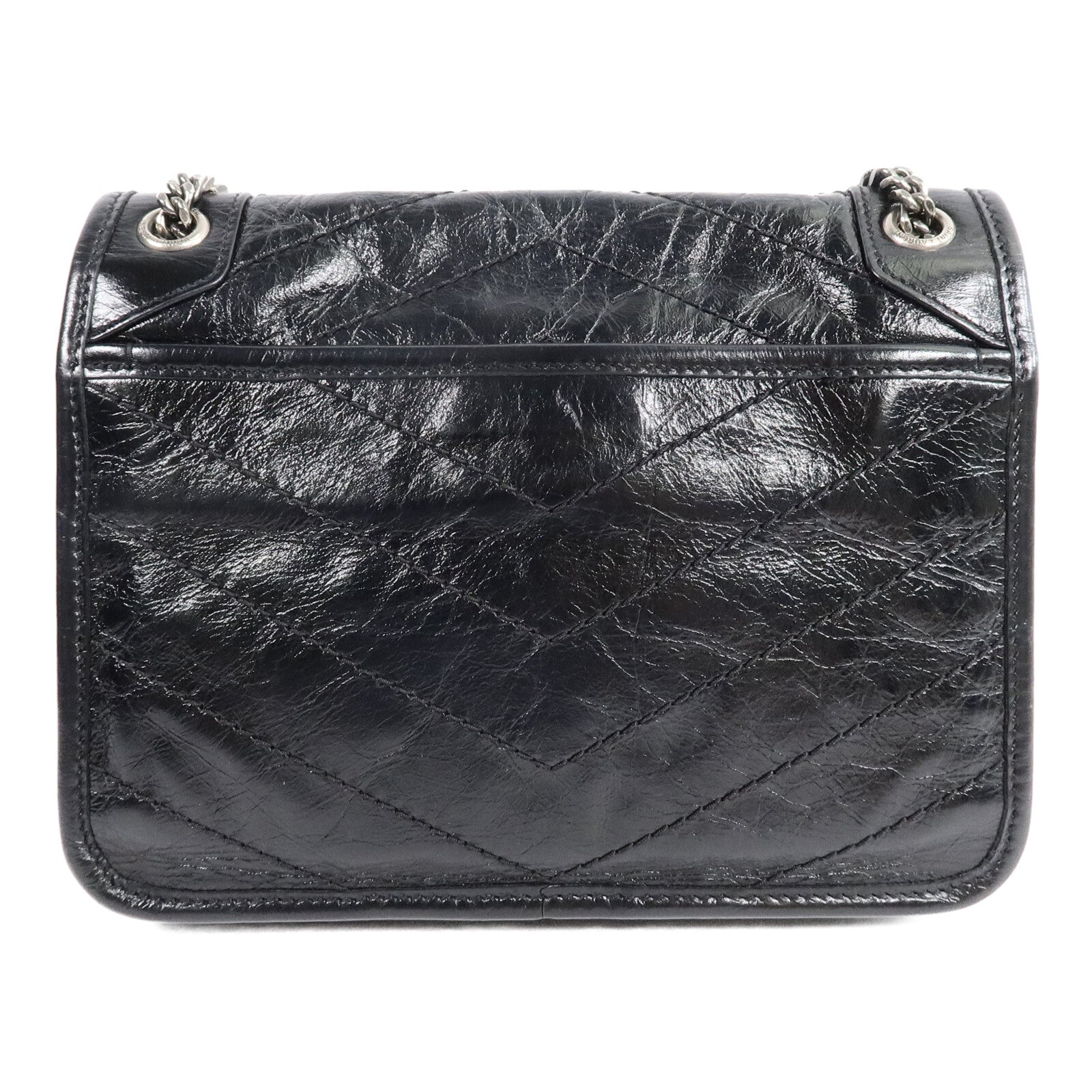 SAINT LAURENT 牛皮皮革Niki Baby鏈帶肩背袋