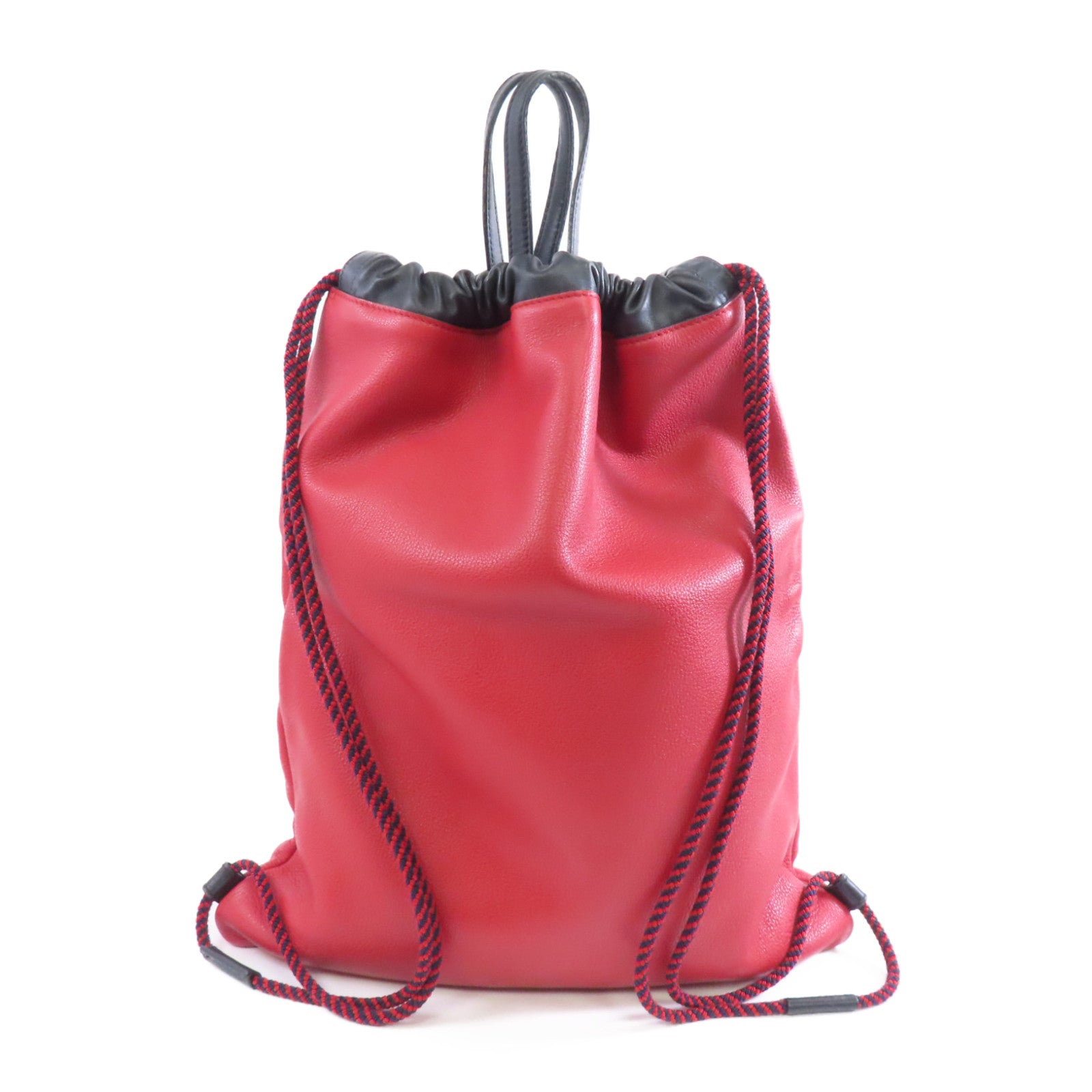 GUCCI 【激減優惠】牛皮皮革Backpack背包紅色