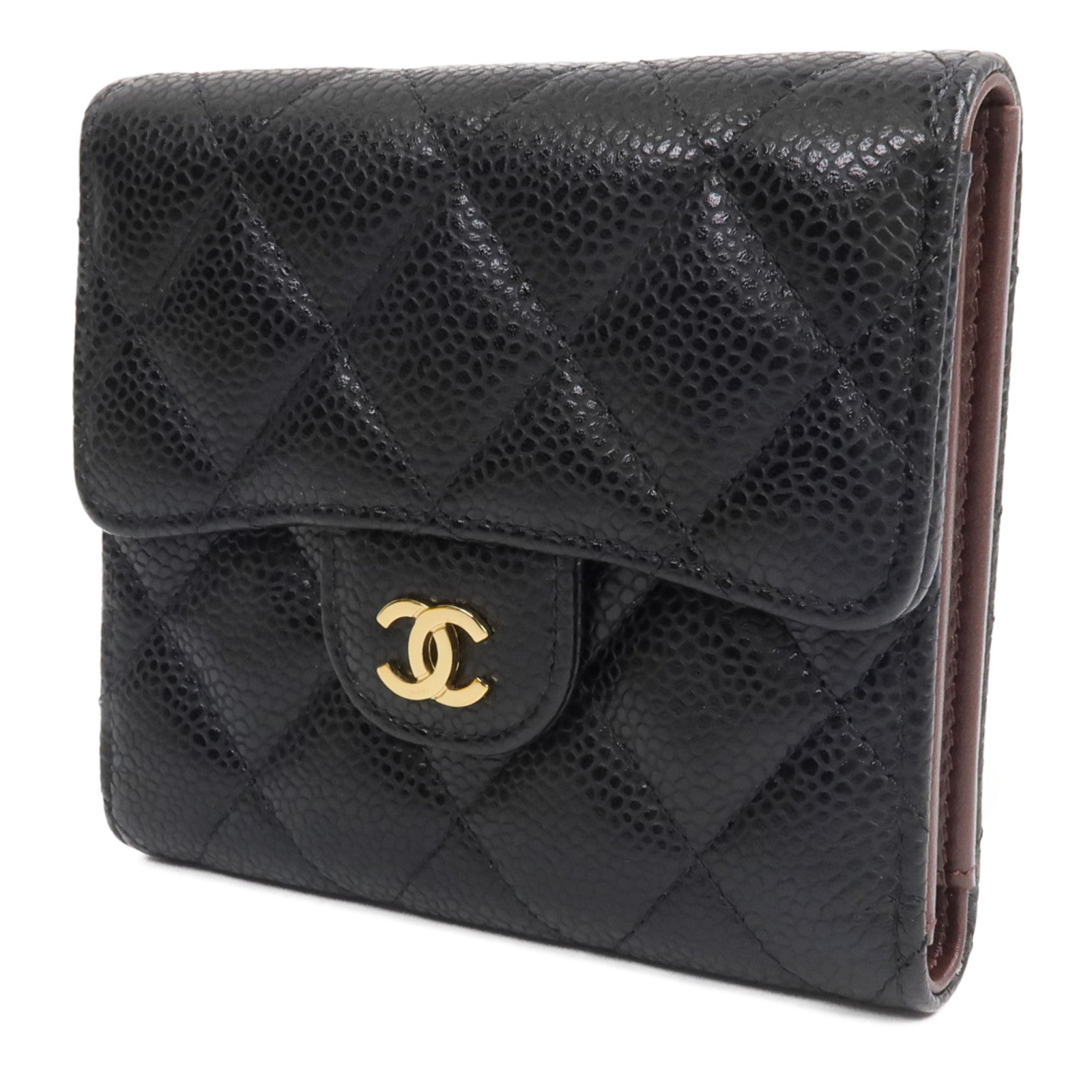 CHANEL 牛皮皮革Classic Small Flap Wallet錢包