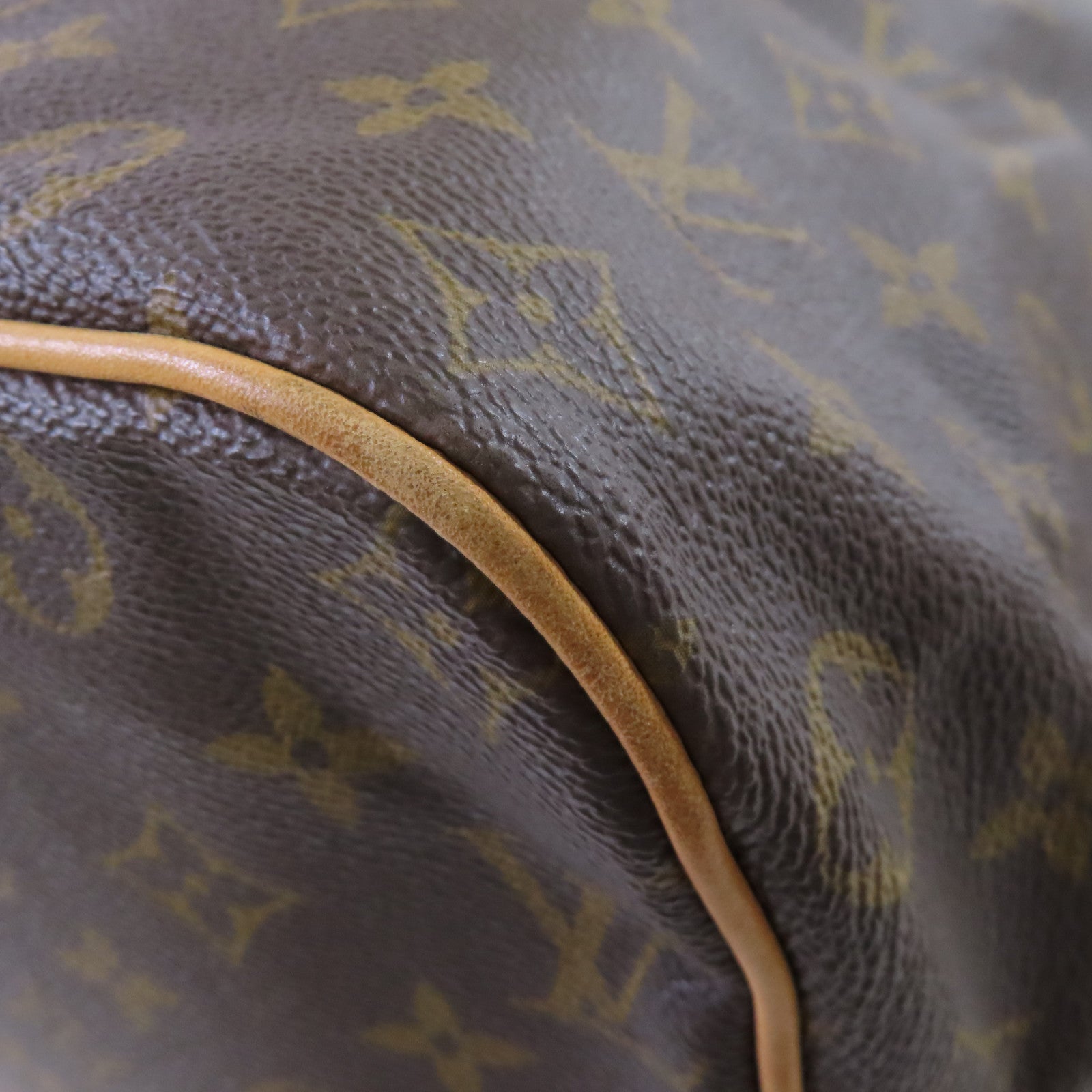 LOUIS VUITTON Monogram Palermo GM Shoulder Bag金扣肩背袋啡色