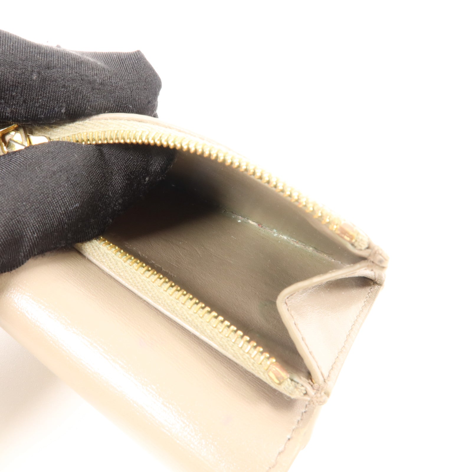 CELINE 牛皮皮革Compact Wallet with Coin Purse錢包