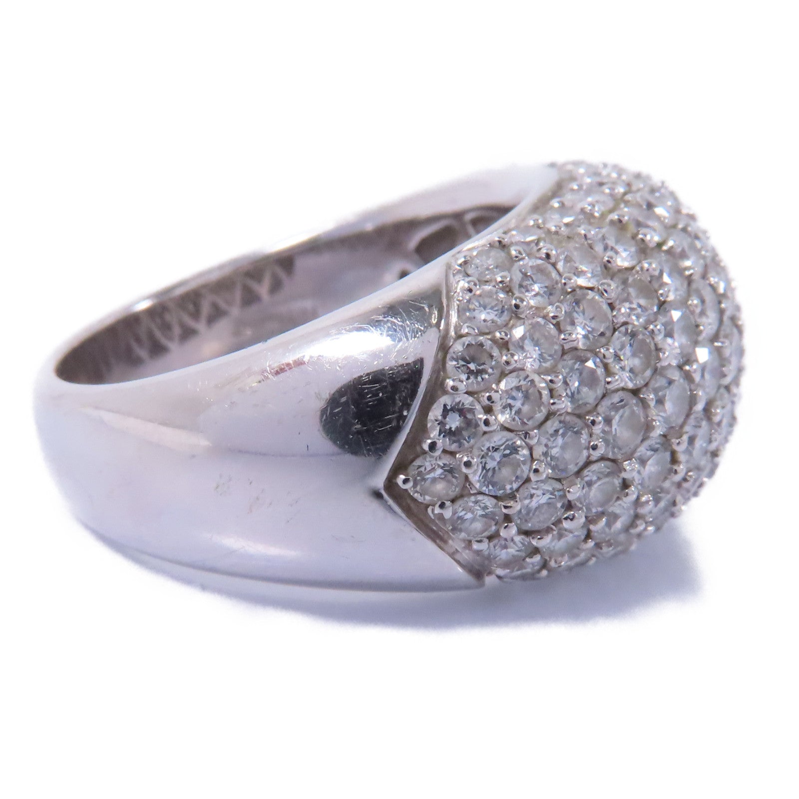 JEWELRY 【激減優惠】18K白金Diamond Ring 3.40ct鑽石戒指US#7.5