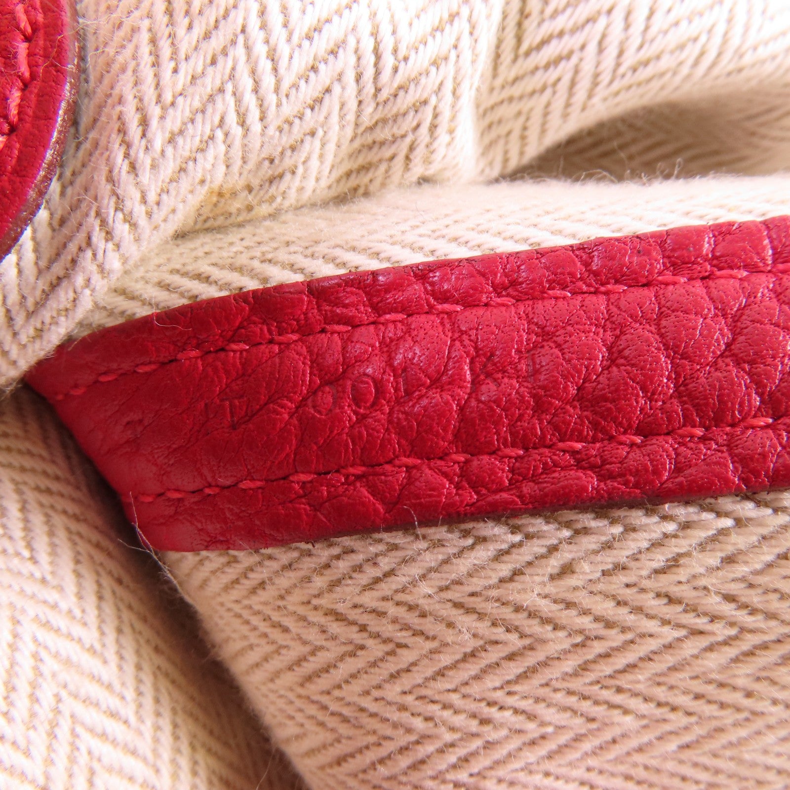 HERMES Negonda皮革Garden Party TPM Tote Bag銀扣手拿包