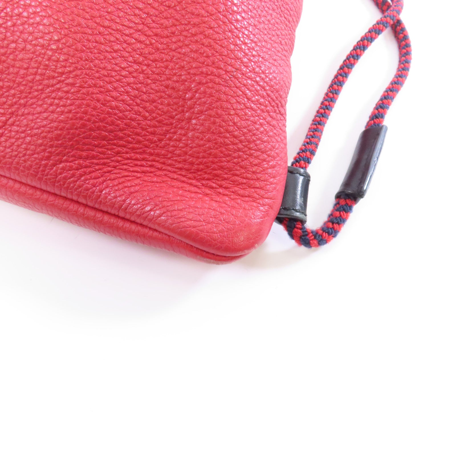 GUCCI 【激減優惠】牛皮皮革Backpack背包紅色