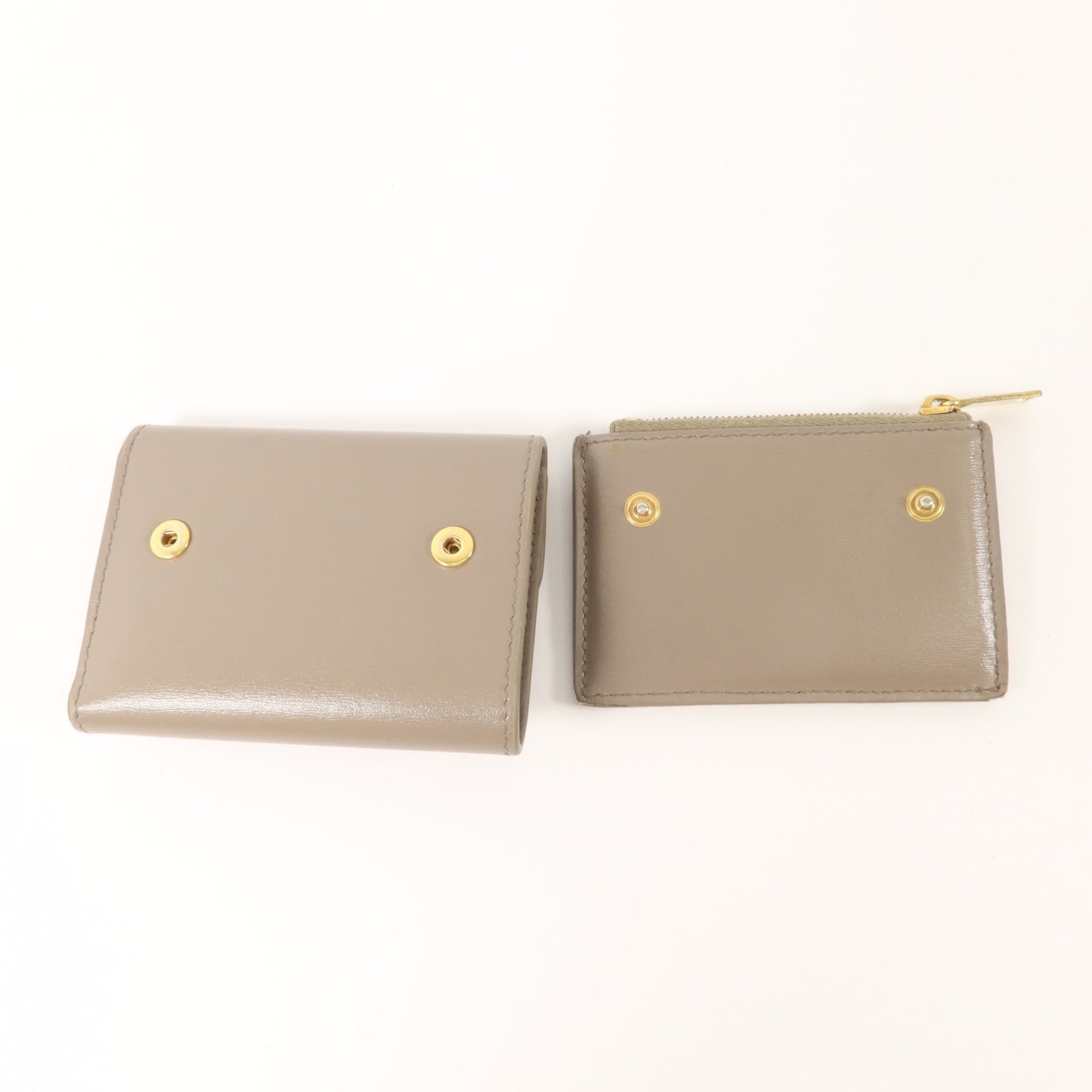 CELINE 牛皮皮革Compact Wallet with Coin Purse錢包