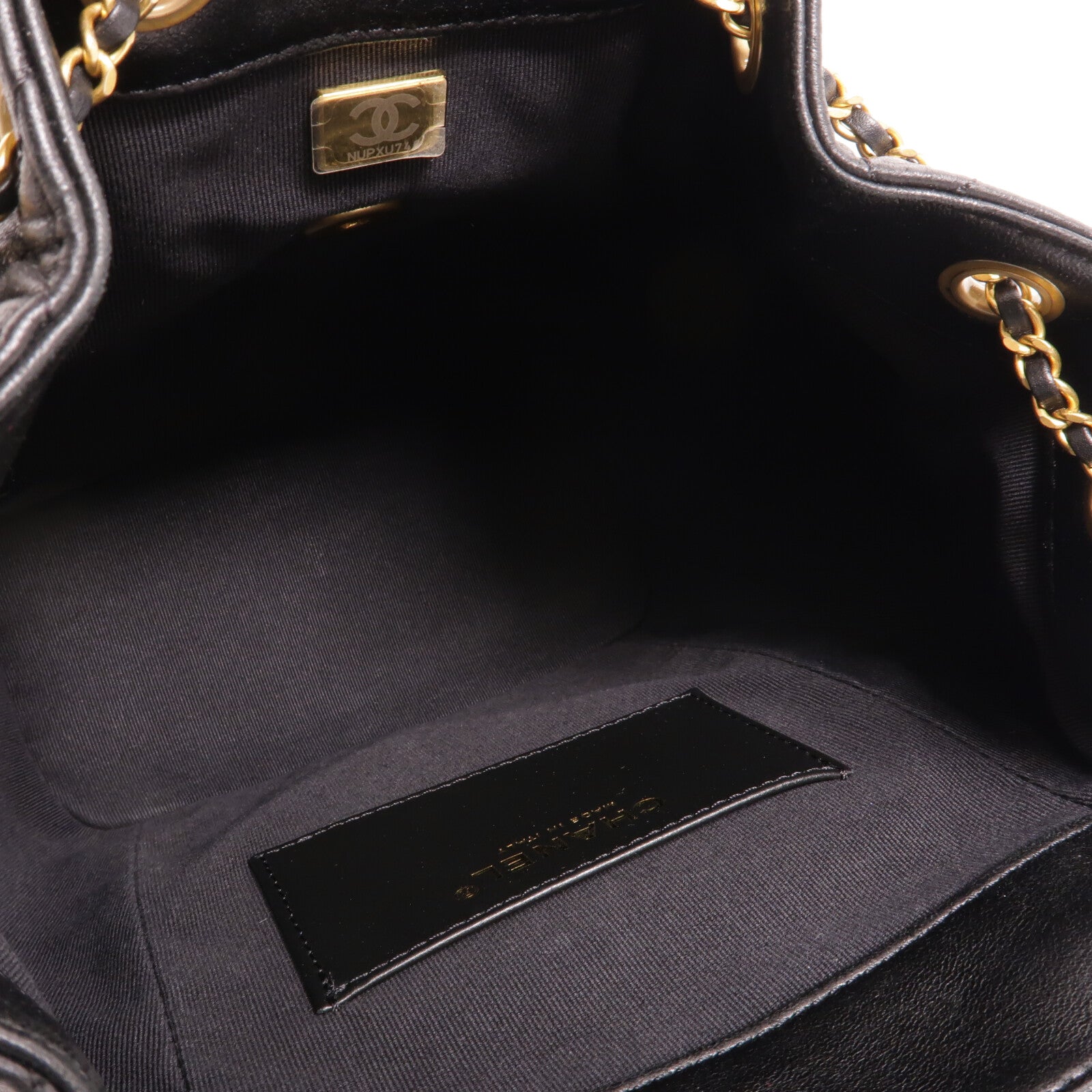 CHANEL 牛皮皮革C19 Backpack背包