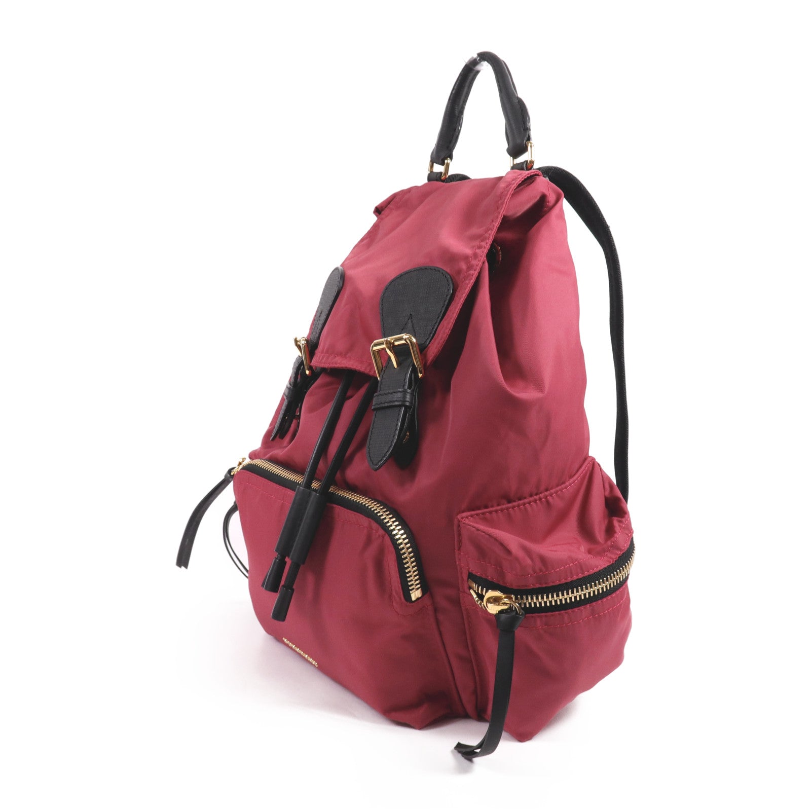 BURBERRY 尼龍Backpack金扣背包
