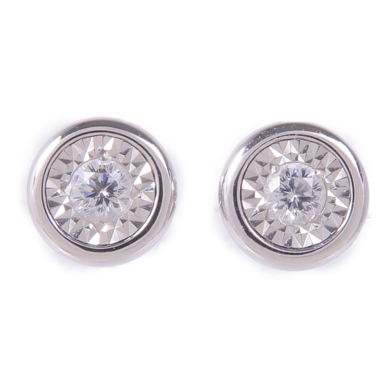 JEWELRY 【激減優惠】18K白金Diamond Earrings鑽石耳環