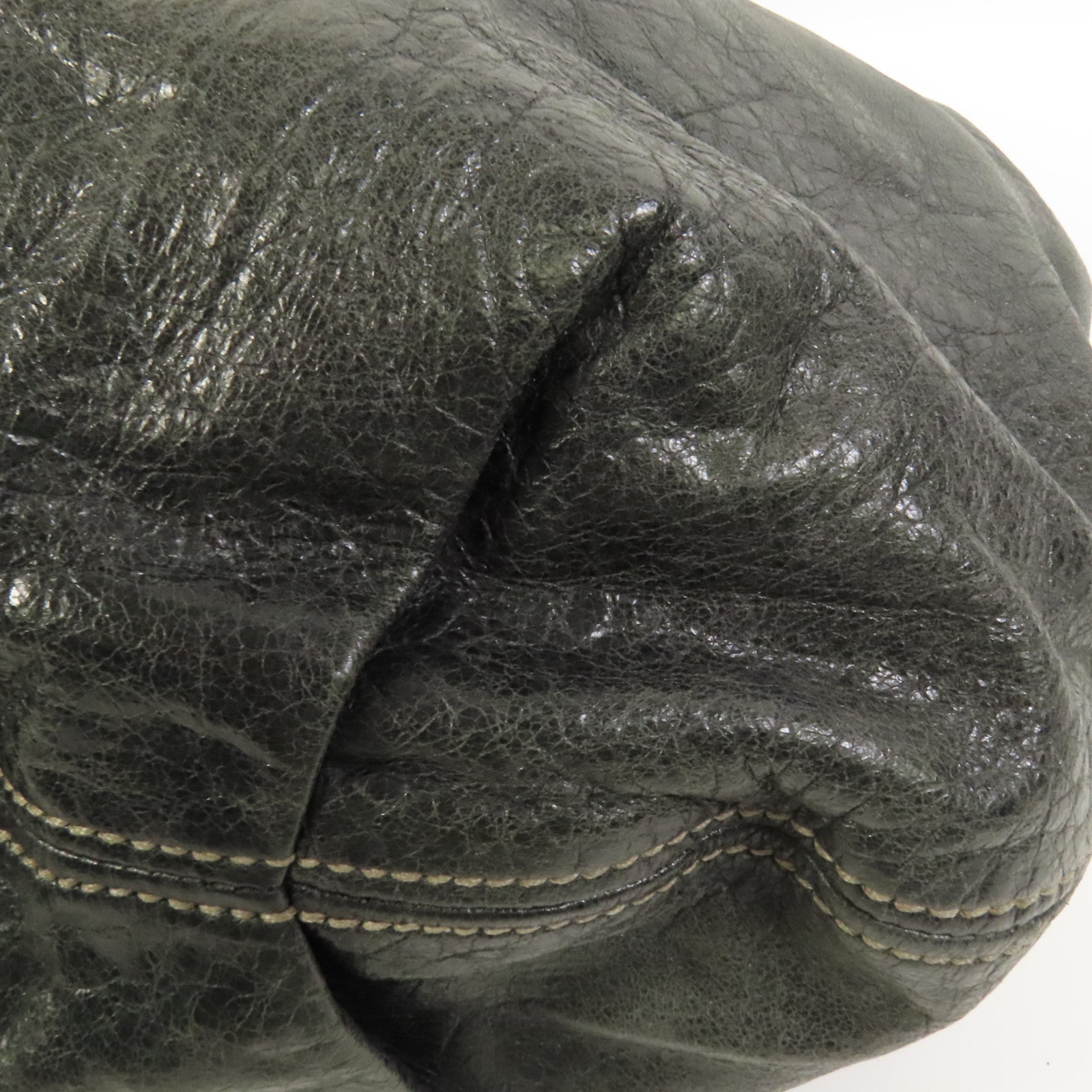 Miu Miu 牛皮皮革Shoulder Bag金扣手挽肩背兩用袋