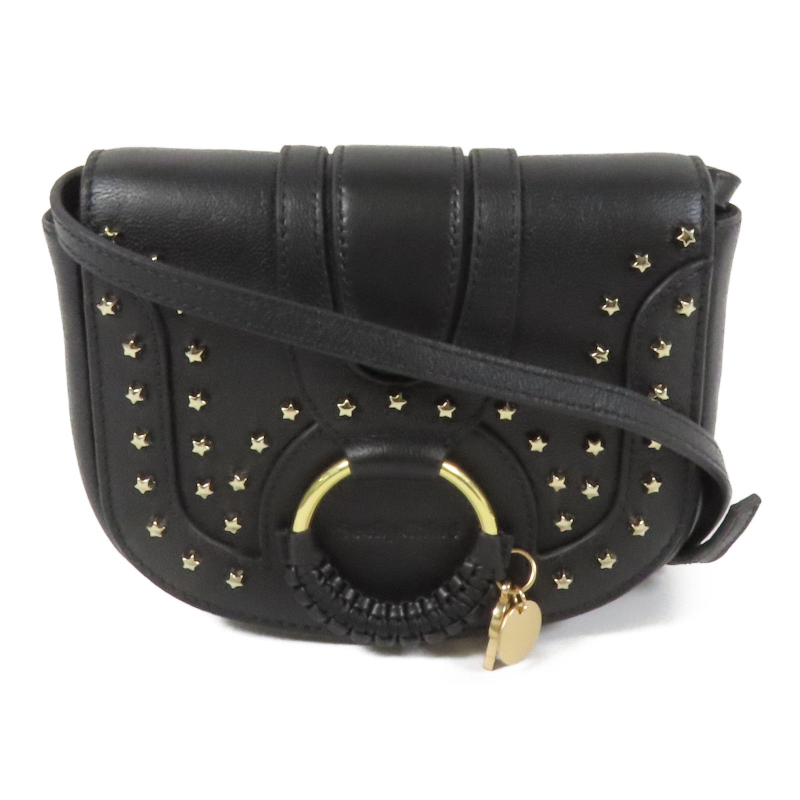 SEE BY CHLOE 【激減優惠】牛皮皮革Shoulder Bag金扣肩背袋