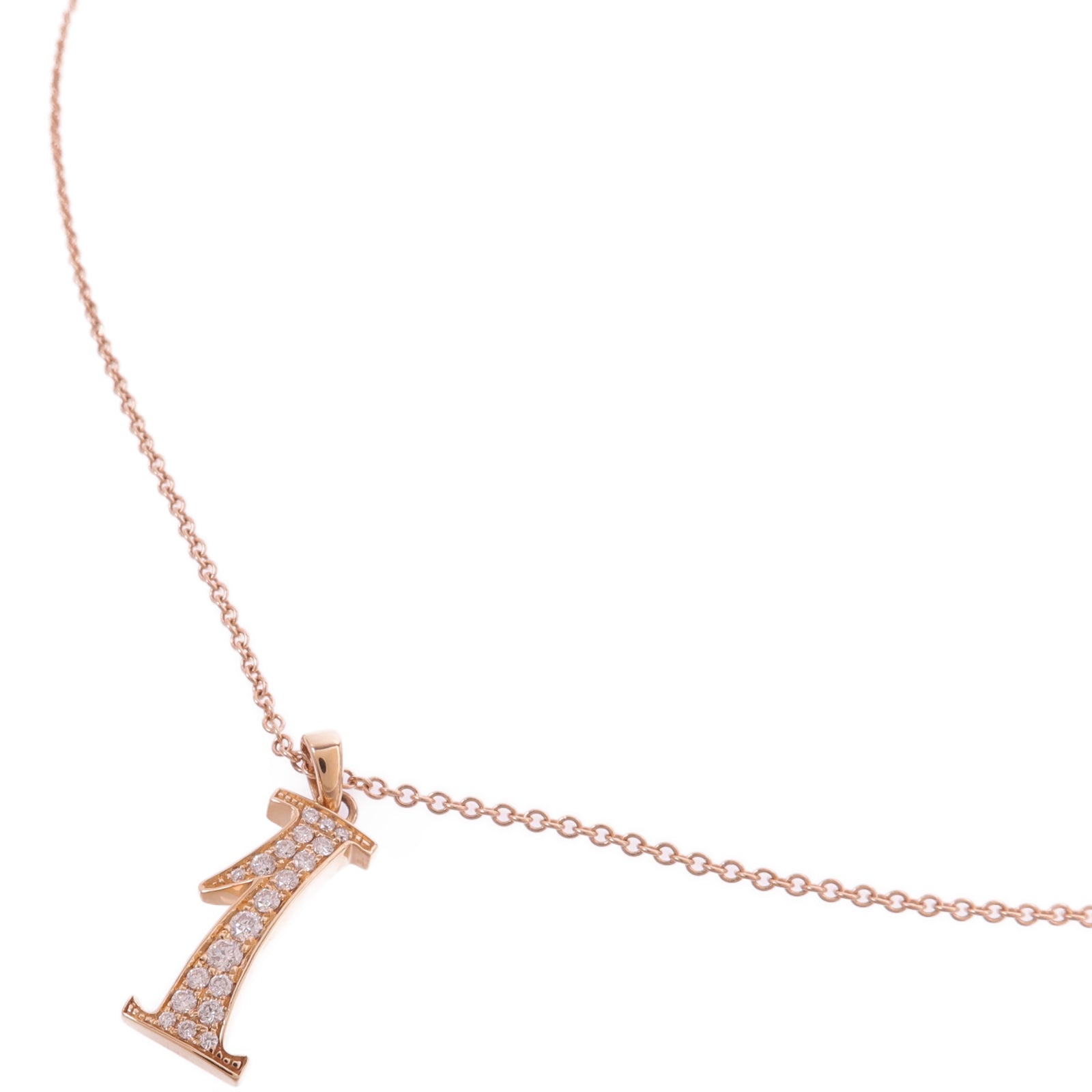 JEWELRY 18K玫瑰金Franck Muller Necklace鑽石項鍊