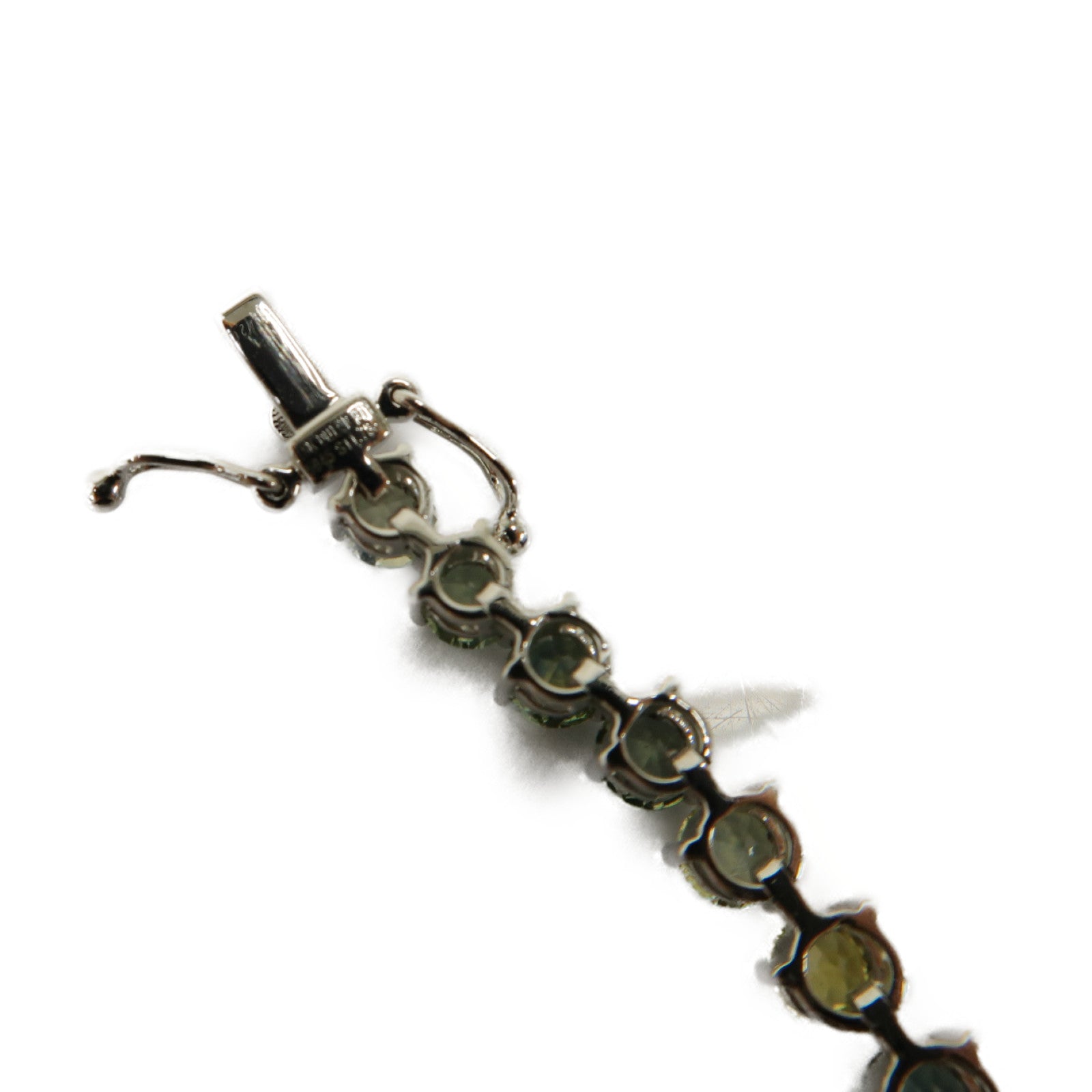 JEWELRY 18K白金Multi Sapphire Bracelet 11.78ct彩色藍寶石手鏈