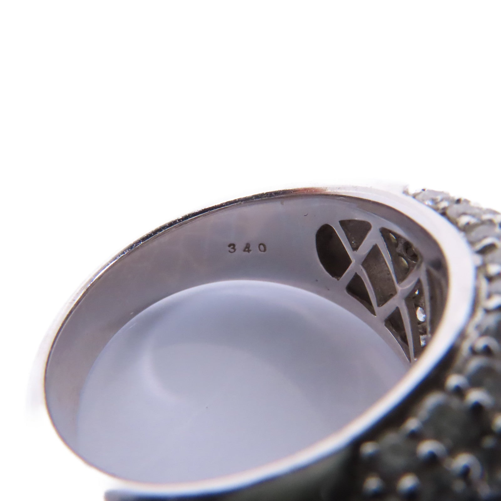 JEWELRY 【激減優惠】18K白金Diamond Ring 3.40ct鑽石戒指US#7.5