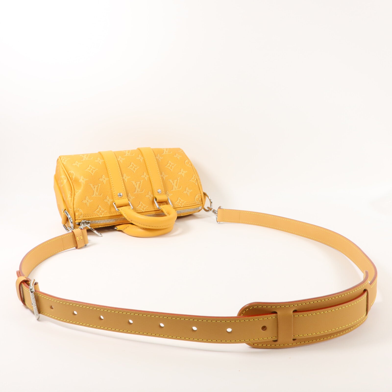 LOUIS VUITTON Monogram Heritage Keepall Bandouliere 25手挽肩背兩用袋