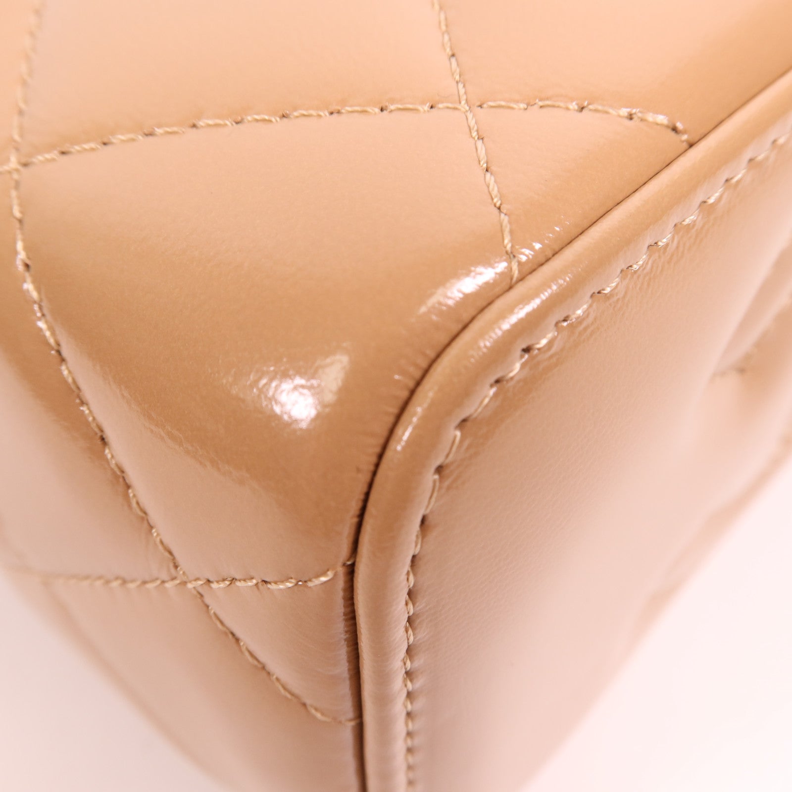 CHANEL 羊皮皮革Vanity Bag金扣手挽肩背兩用袋