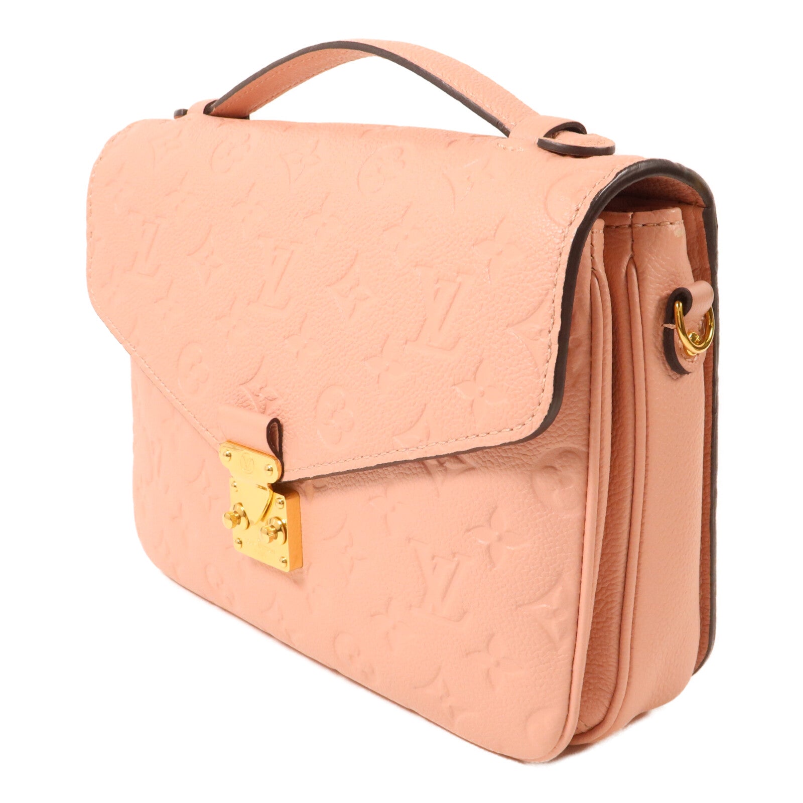 LOUIS VUITTON Monogram Empreinte Pochette Metis MM手挽肩背兩用袋