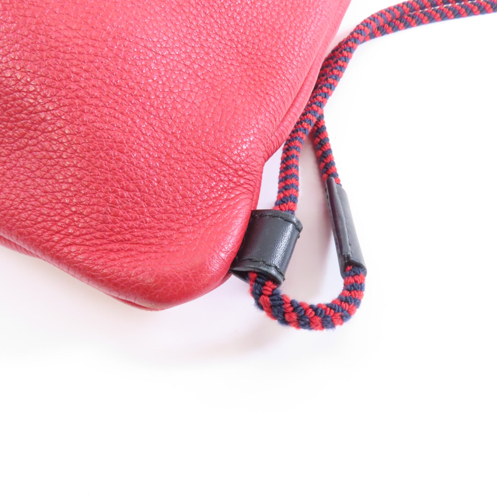 GUCCI 【激減優惠】牛皮皮革Backpack背包紅色