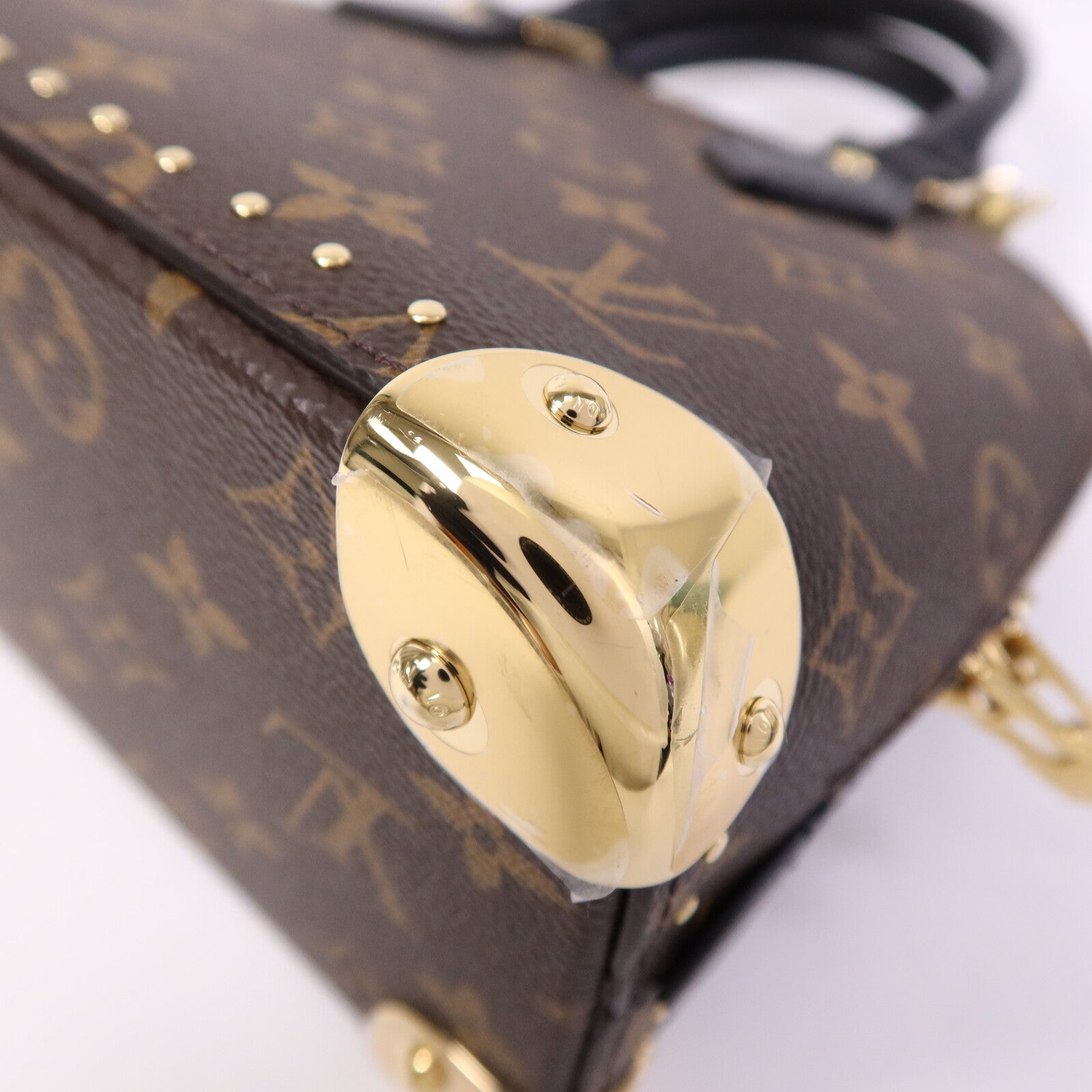 LOUIS VUITTON Monogram Alma BB金扣手挽肩背兩用袋