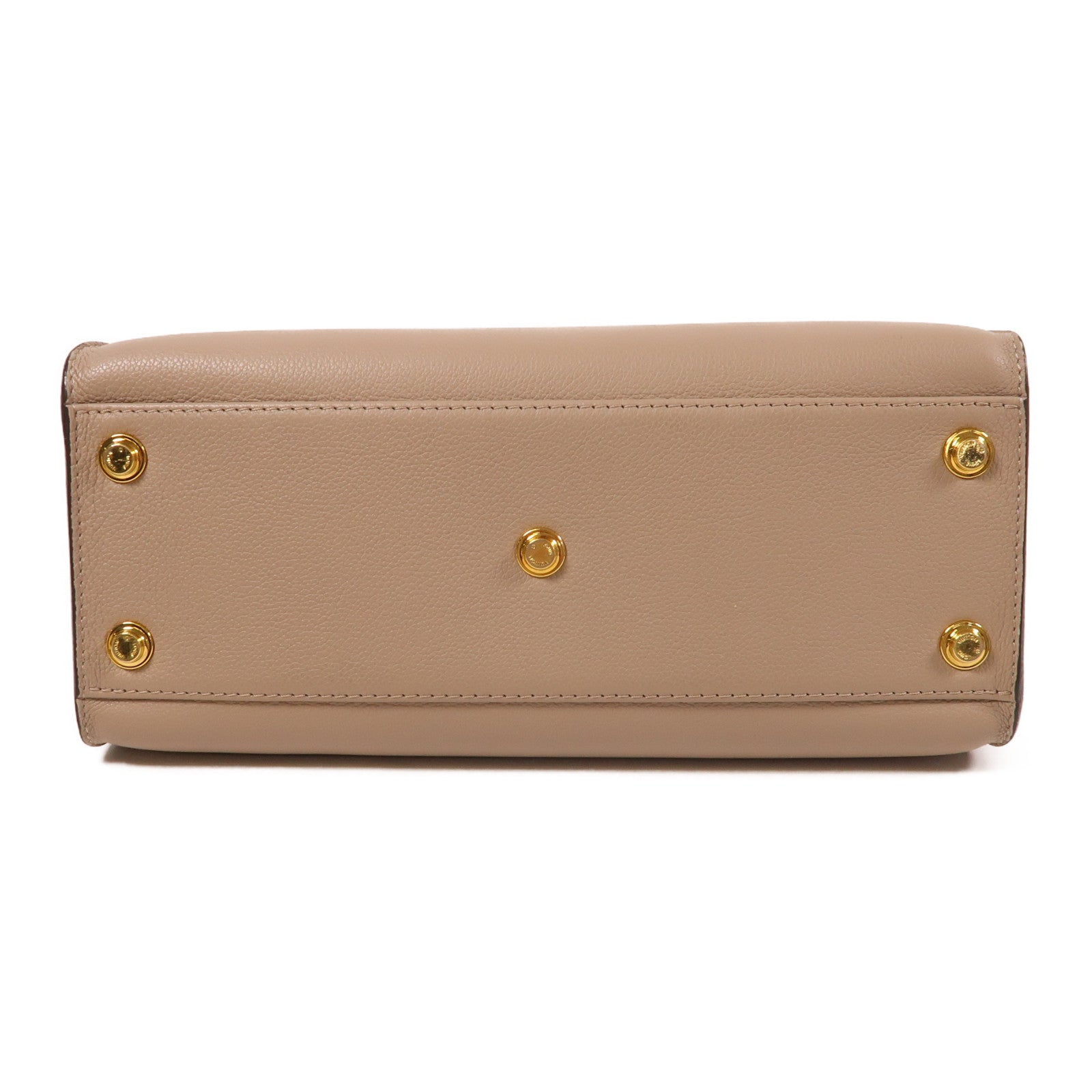 LOUIS VUITTON 牛皮皮革On My Side MM金扣手挽袋