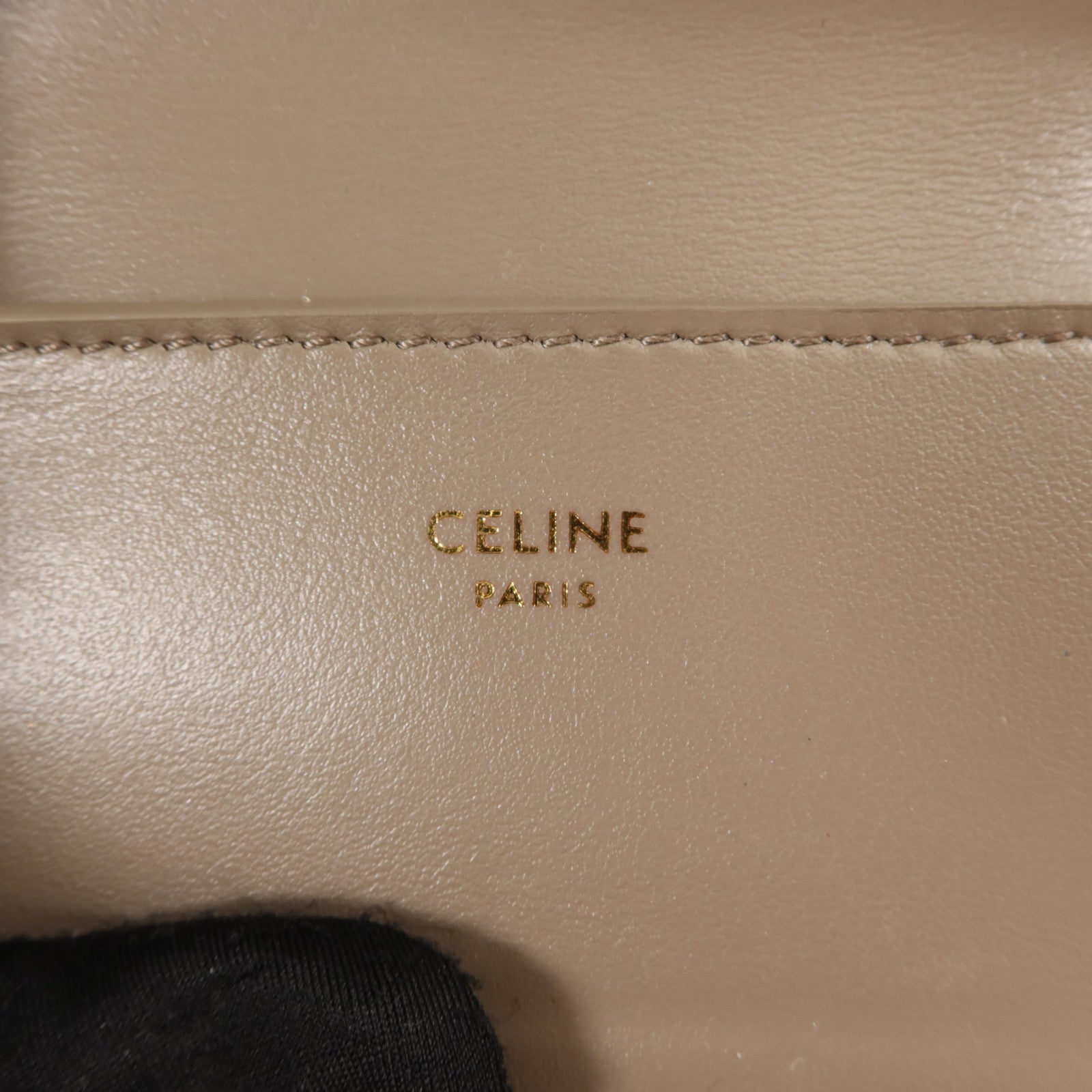 CELINE 牛皮皮革Compact Wallet with Coin Purse錢包