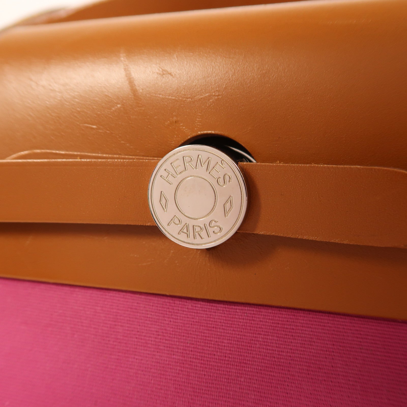 HERMES 帆布Herbag PM手挽肩背兩用袋