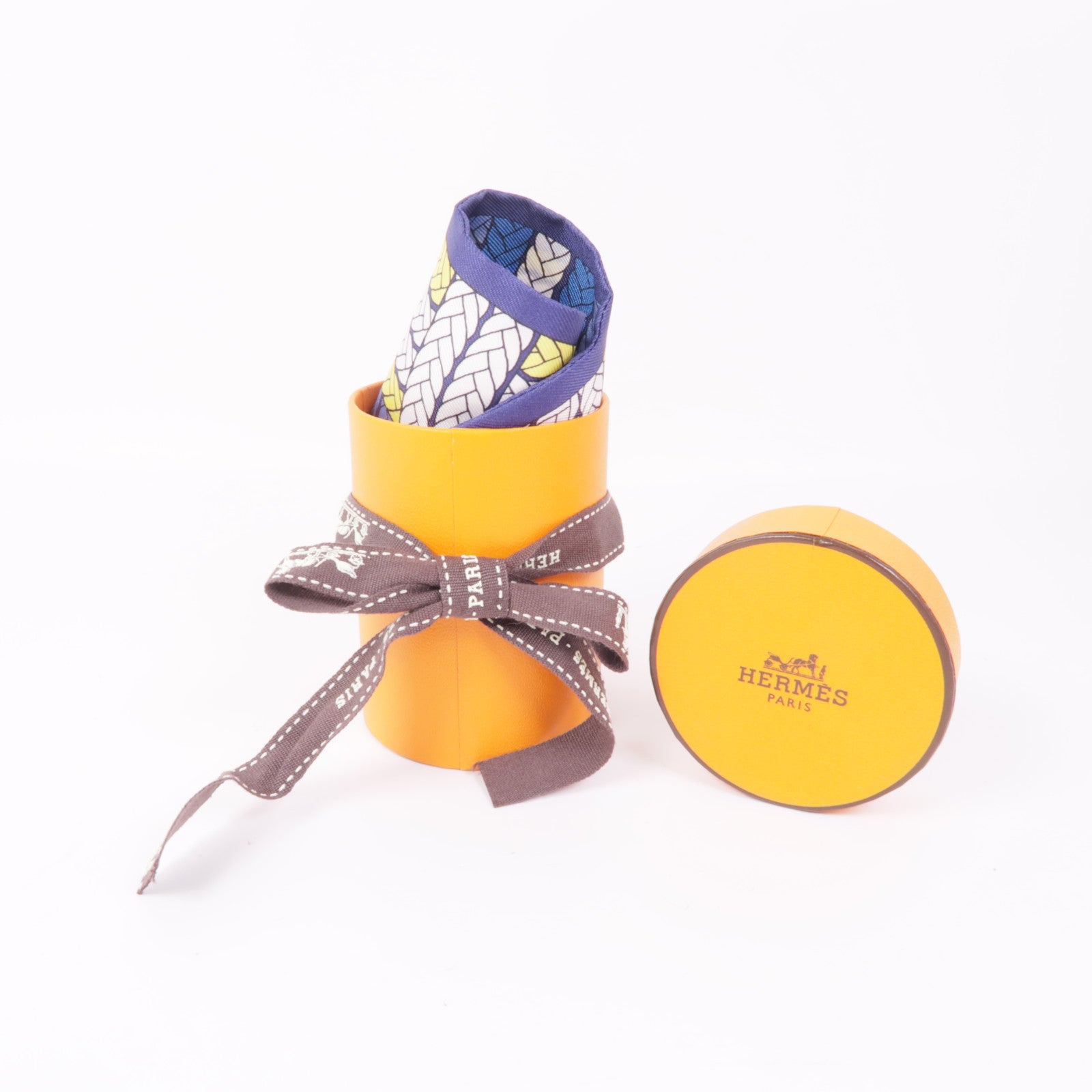HERMES 絲質Twilly絲巾