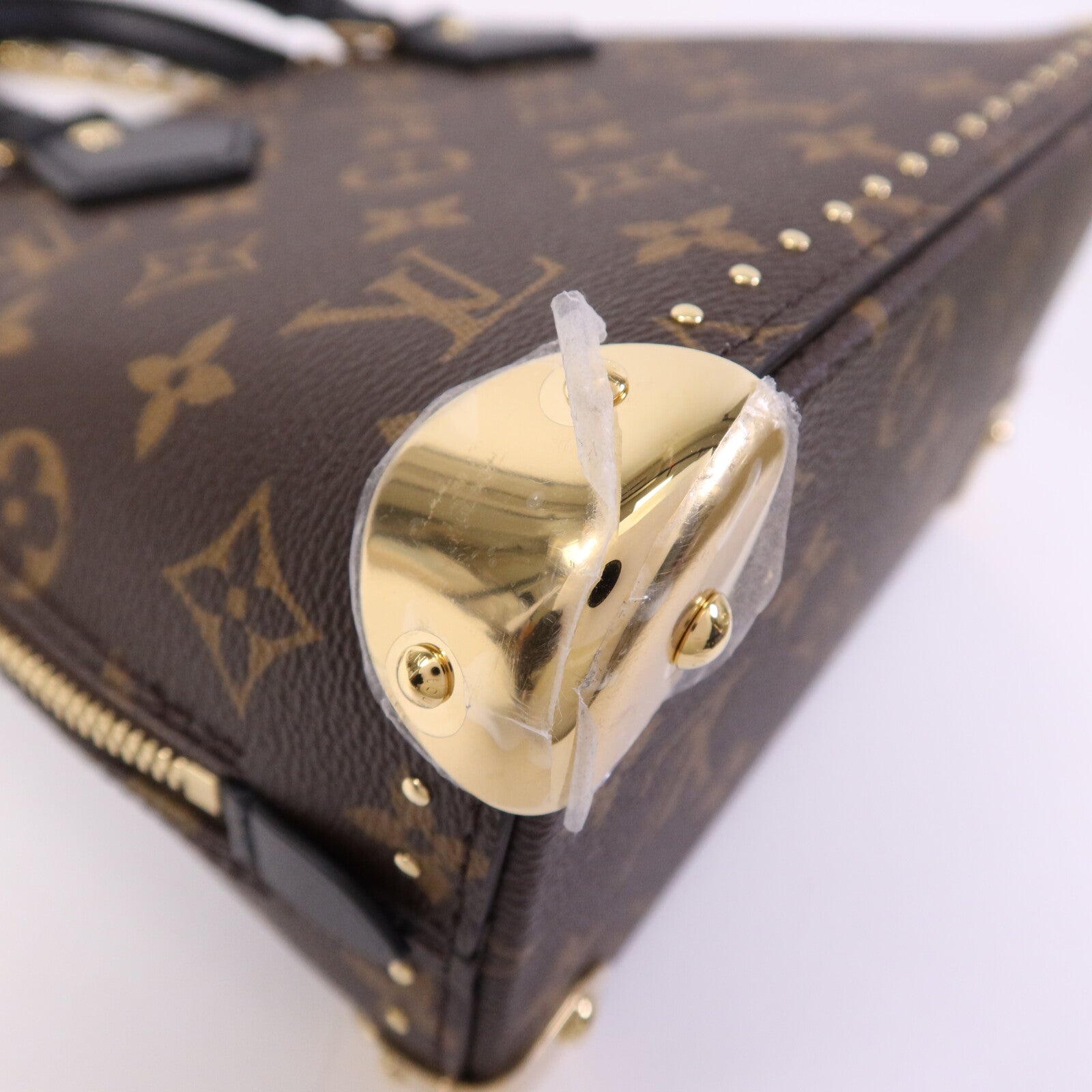 LOUIS VUITTON Monogram Alma BB金扣手挽肩背兩用袋