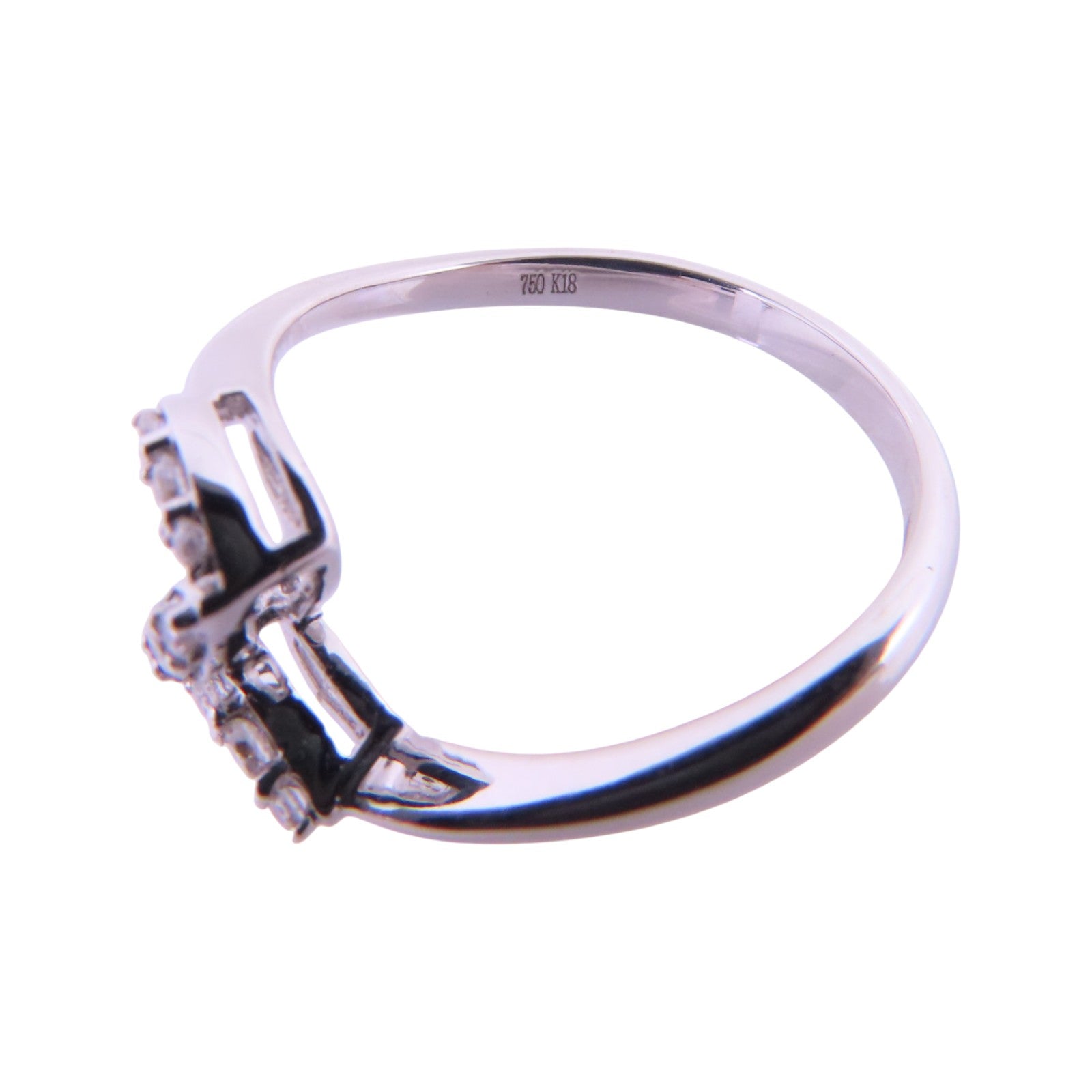 JEWELRY 【激減優惠】18K白金Diamond Ring鑽石戒指US#6.25