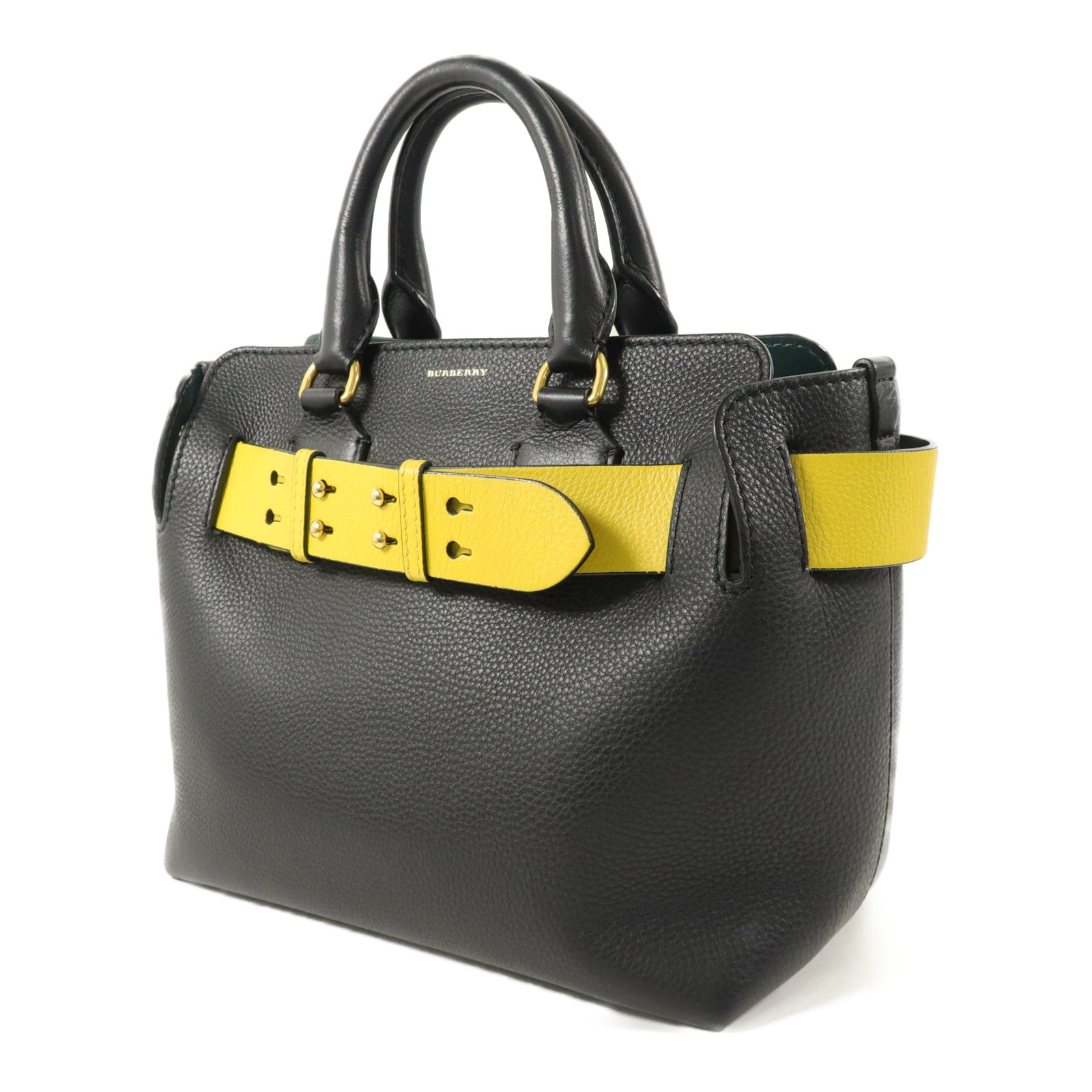 BURBERRY 牛皮皮革Belt Small手挽肩背兩用袋