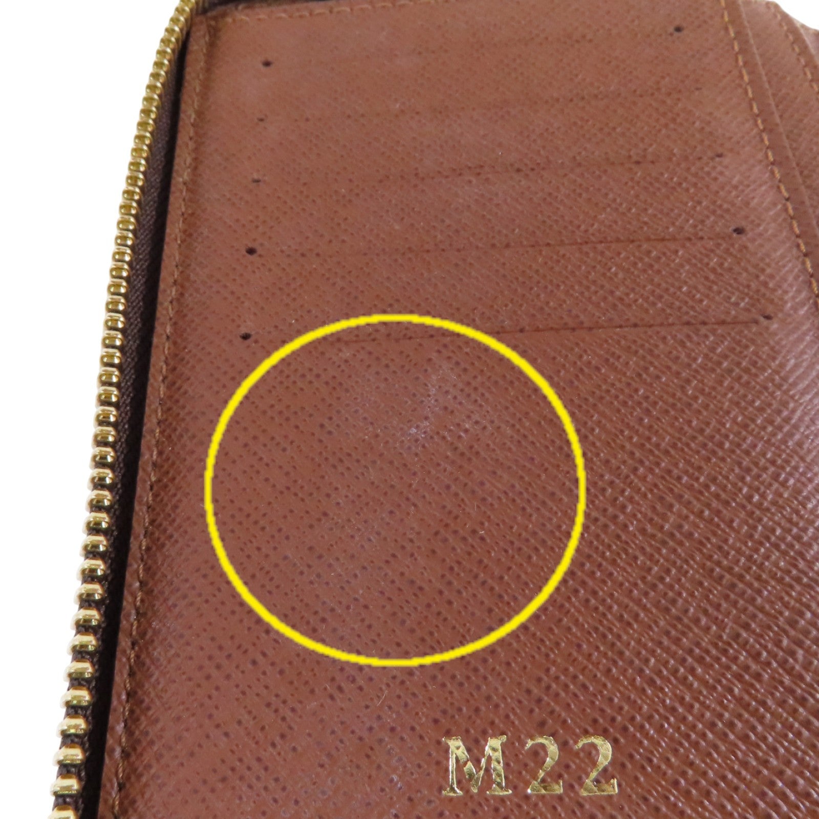 LOUIS VUITTON Monogram Zippy Compact Wallet金扣拉鏈錢包