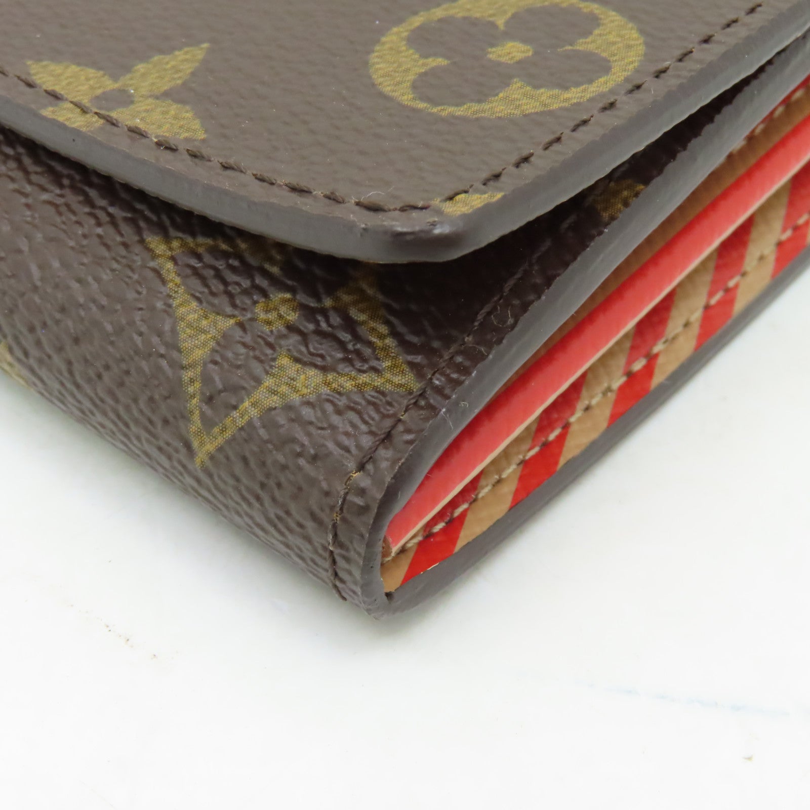 LOUIS VUITTON 【激減優惠】Monogram Portefeuille Sarah Trunk Motti Zip金扣長錢包棕色