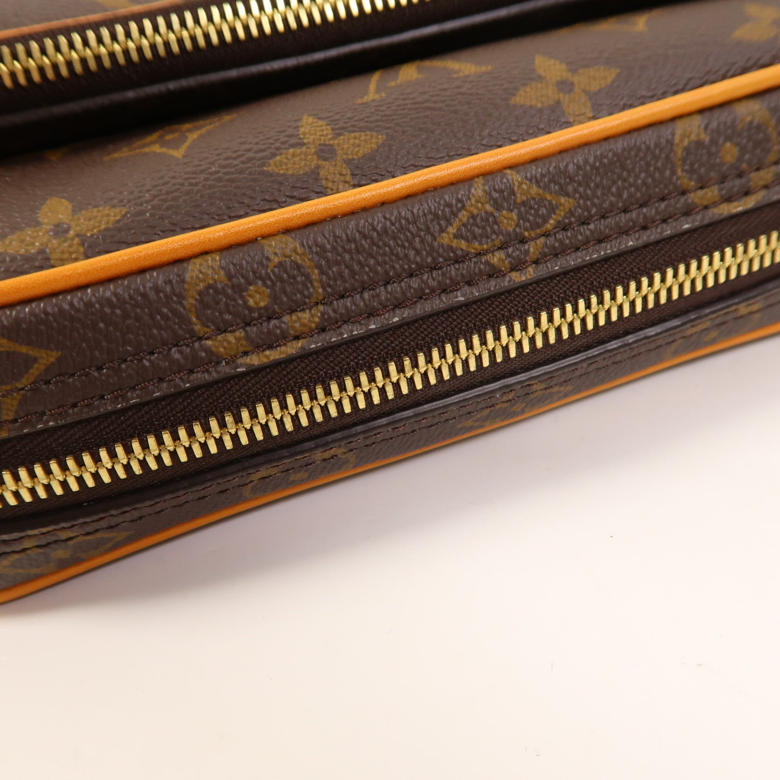LOUIS VUITTON Monogram Nil金扣手挽肩背兩用袋