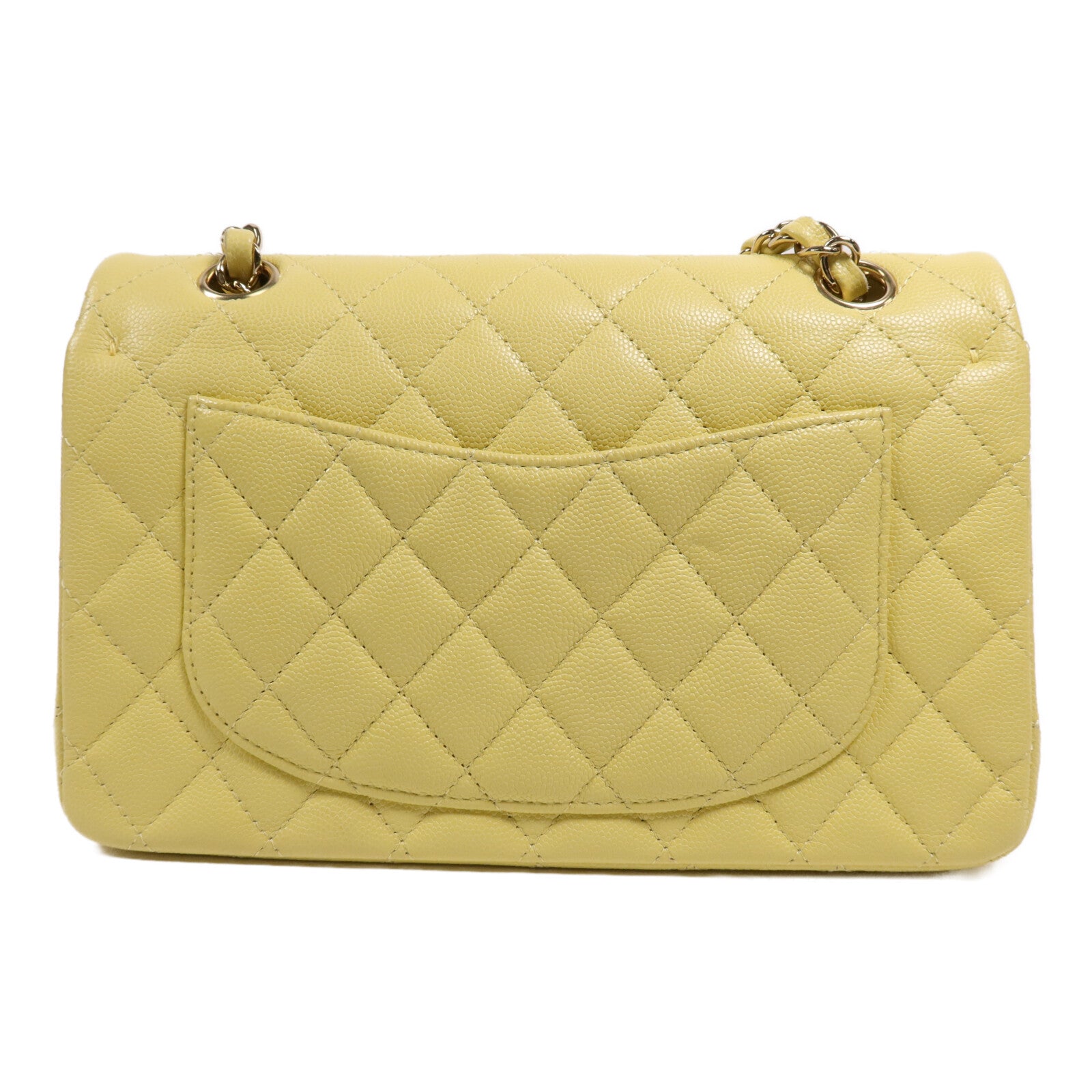 CHANEL 牛皮皮革Classic 23金扣鏈帶肩背袋