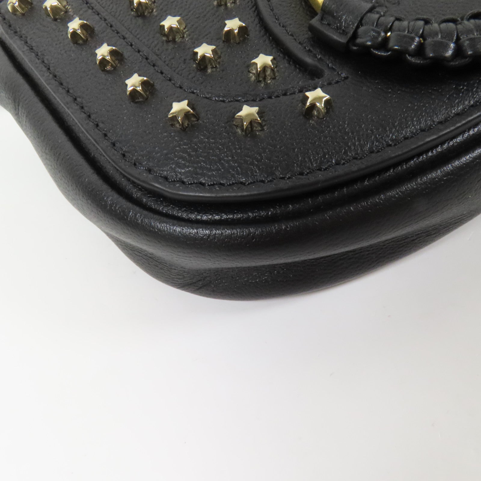 SEE BY CHLOE 牛皮皮革Shoulder Bag金扣肩背袋