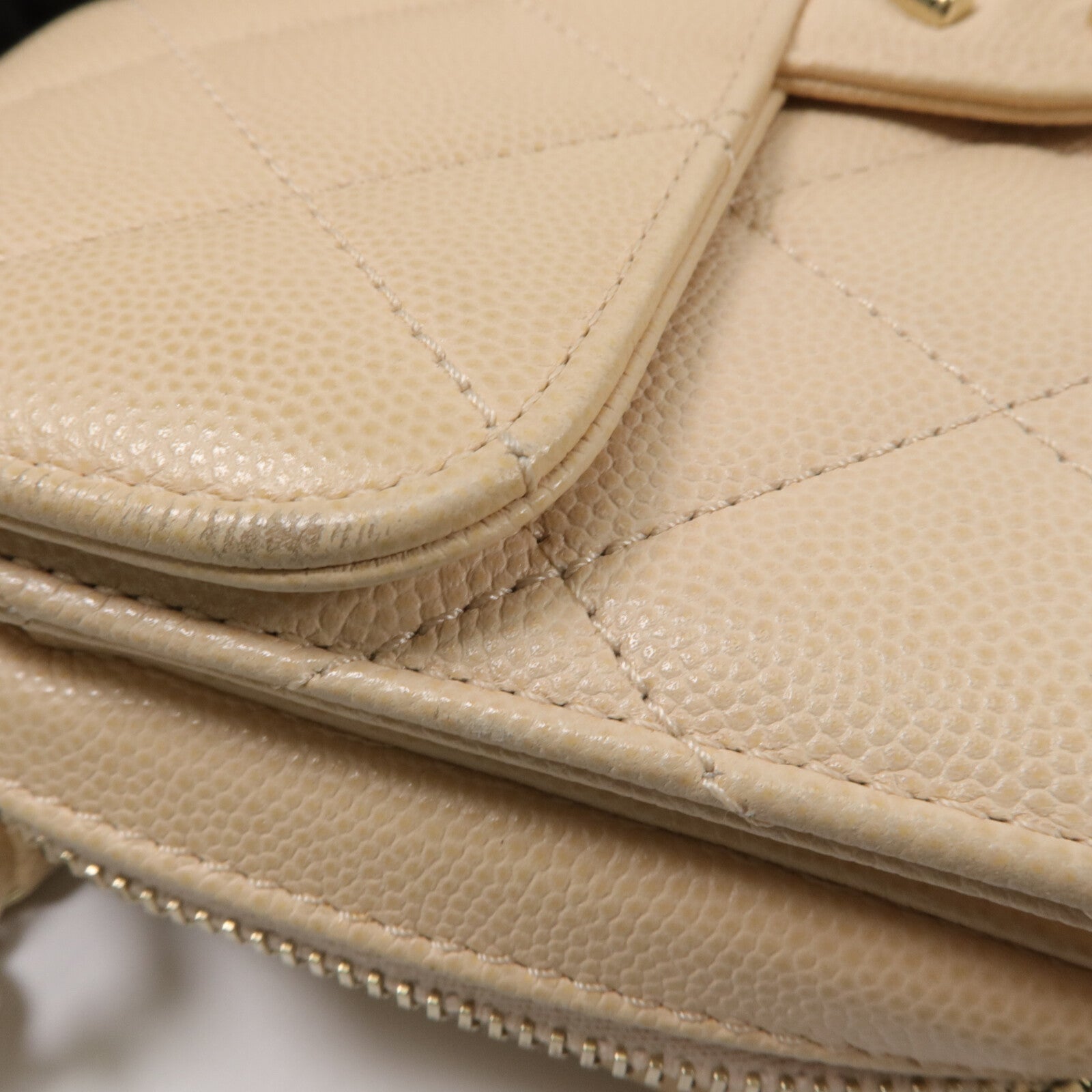 CHANEL 牛皮皮革Mini Flap Bag鏈帶肩背袋